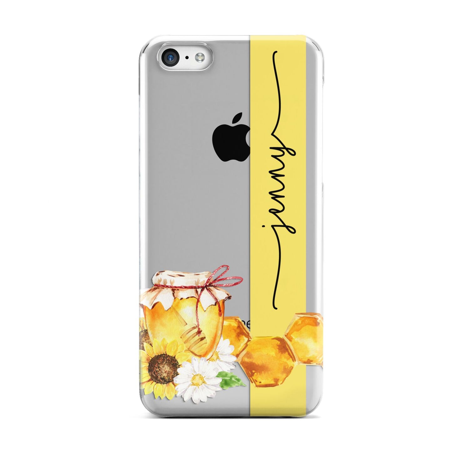 Personalised Bees Honeycomb Apple iPhone 5c Case