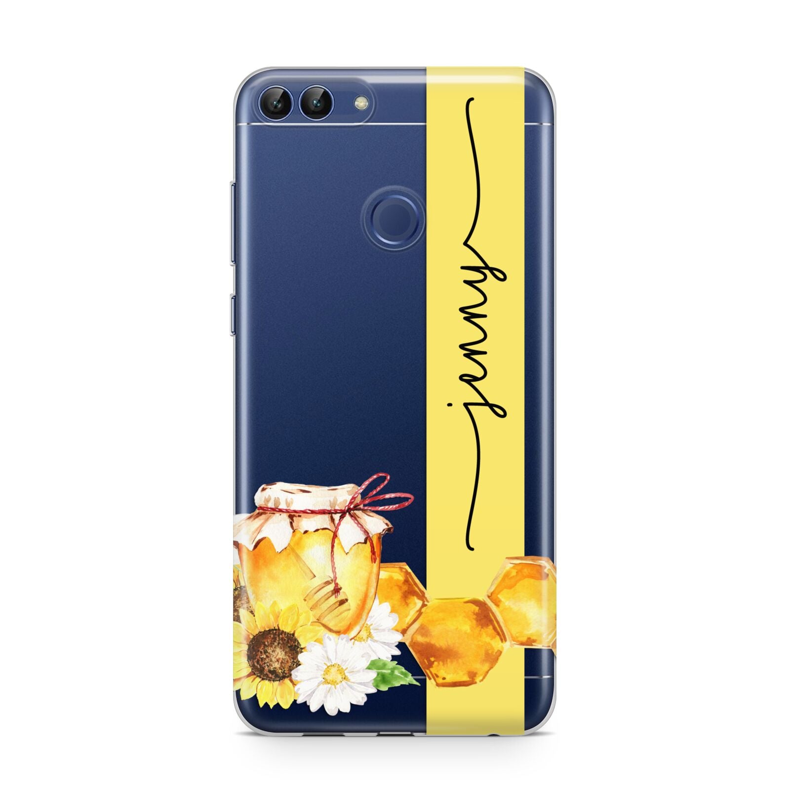 Personalised Bees Honeycomb Huawei P Smart Case