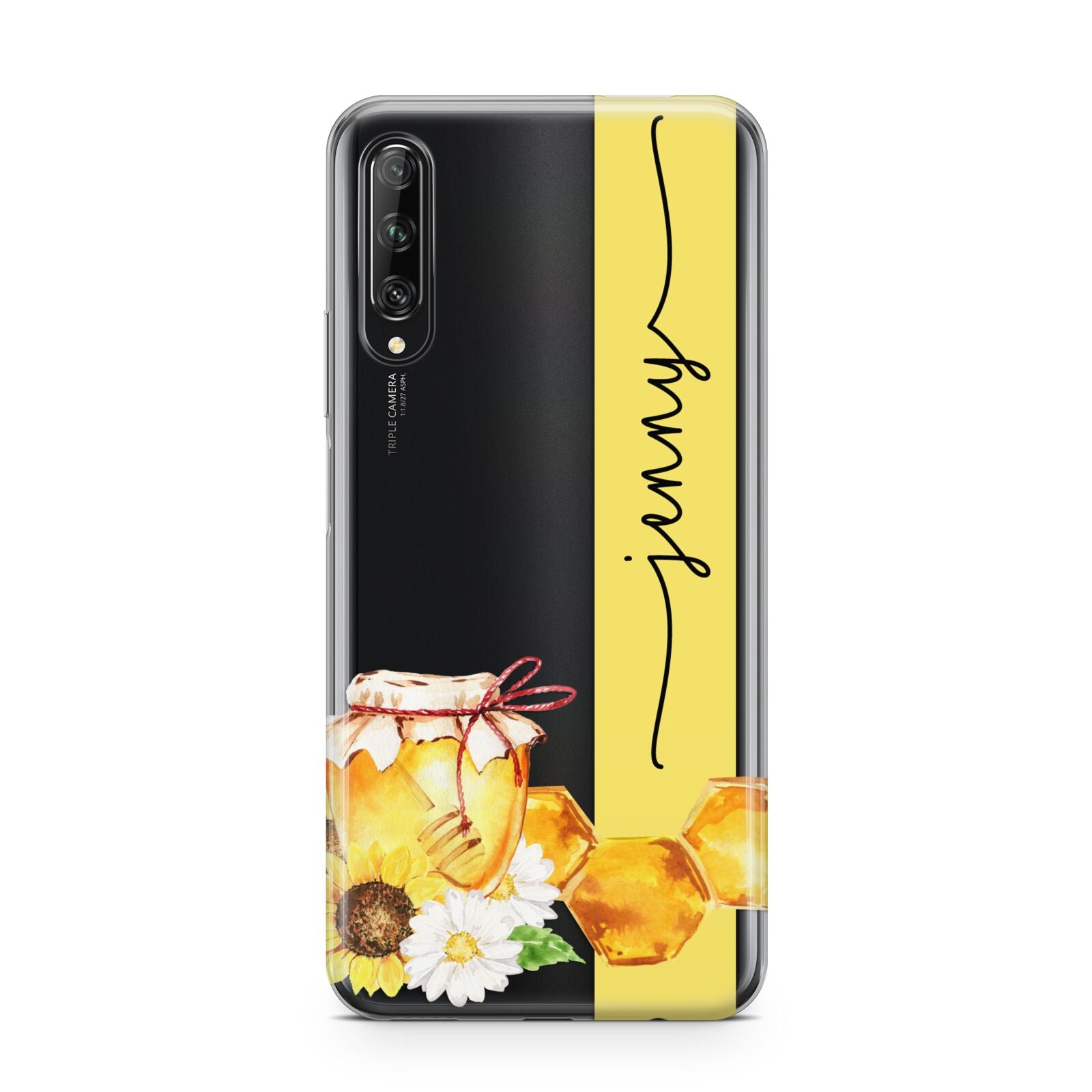 Personalised Bees Honeycomb Huawei P Smart Pro 2019