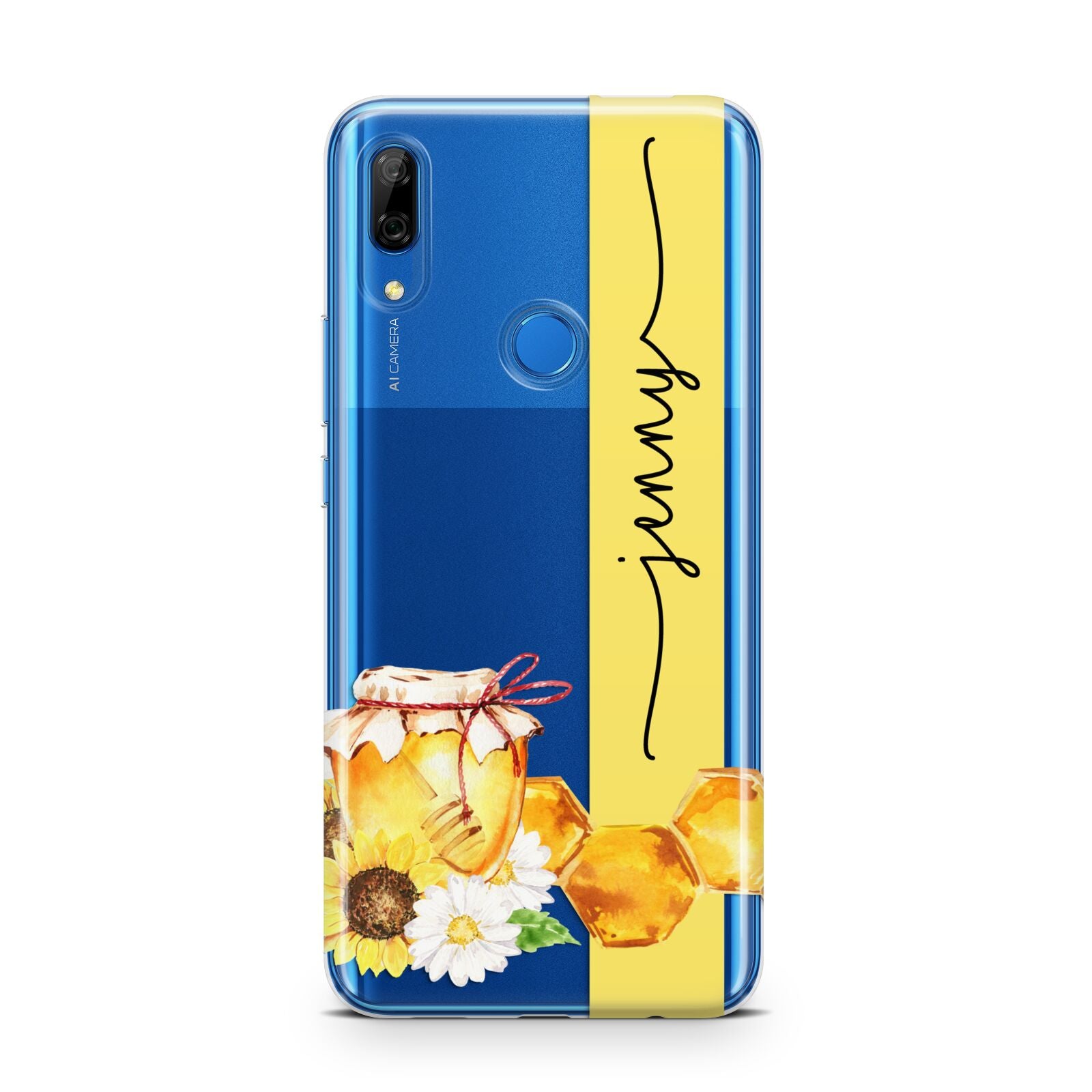 Personalised Bees Honeycomb Huawei P Smart Z