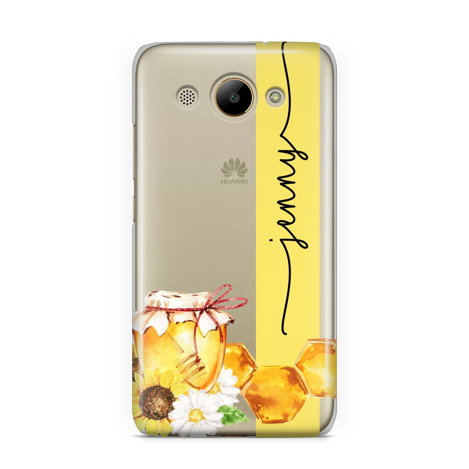 Personalised Bees Honeycomb Huawei Y3 2017