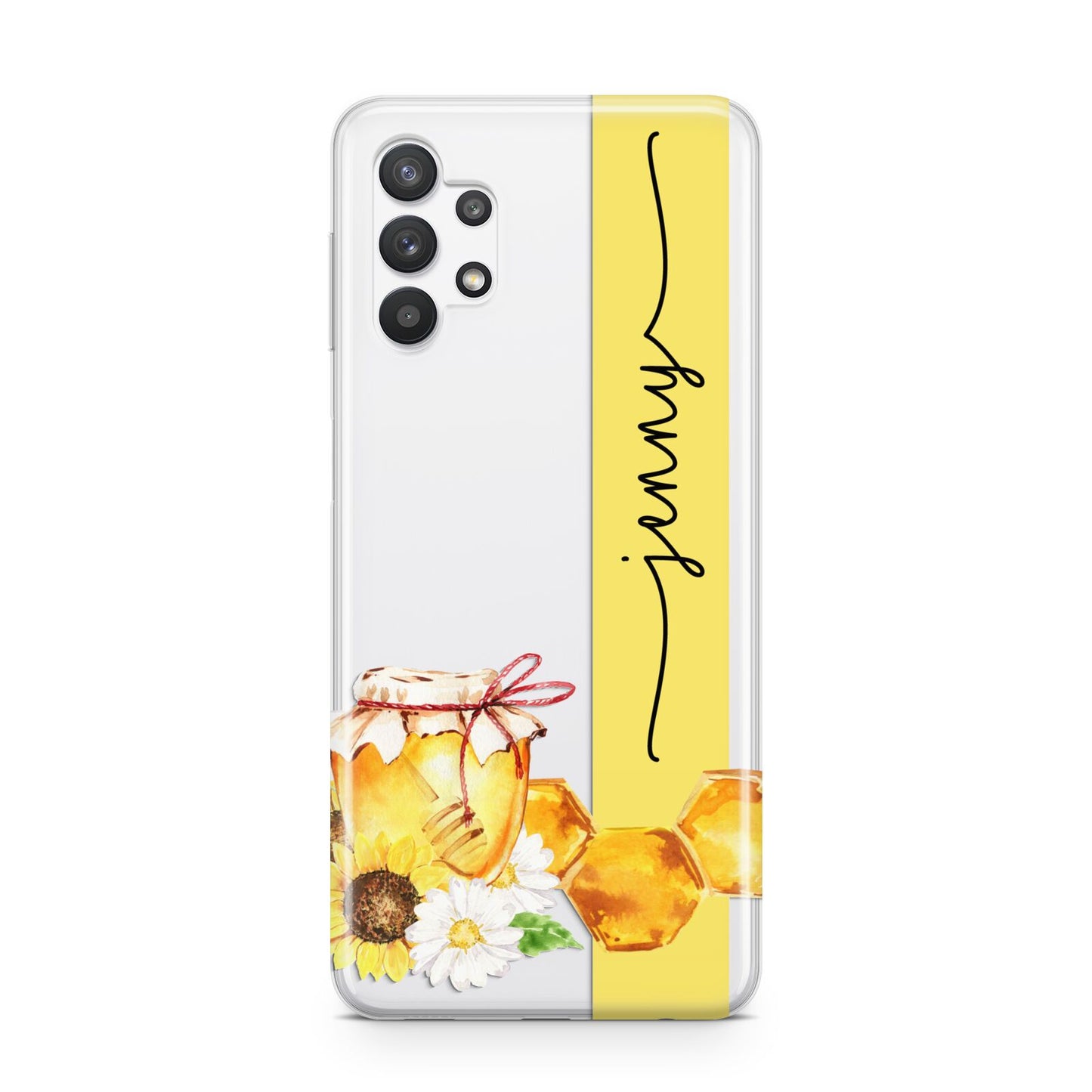 Personalised Bees Honeycomb Samsung A32 5G Case