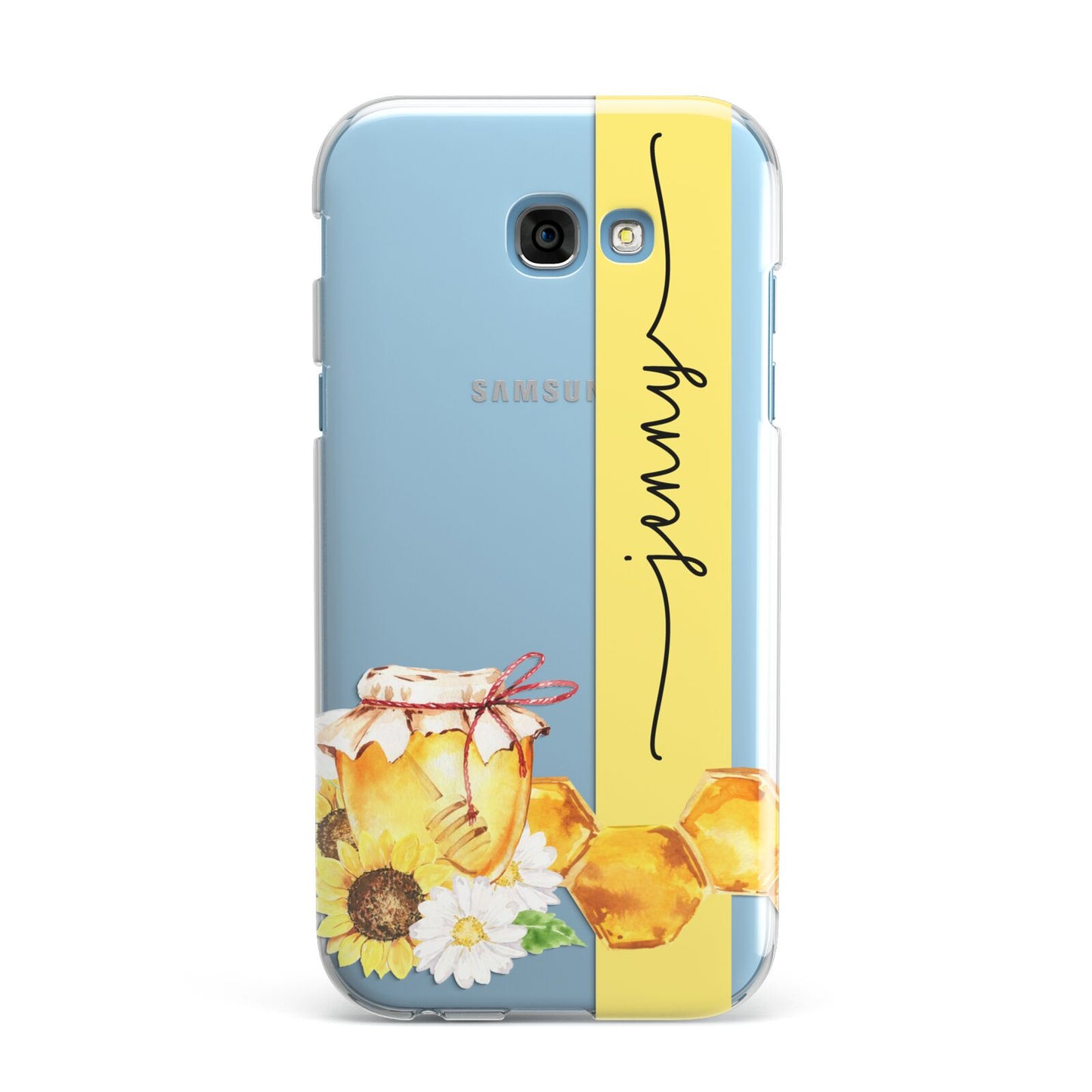 Personalised Bees Honeycomb Samsung Galaxy A7 2017 Case