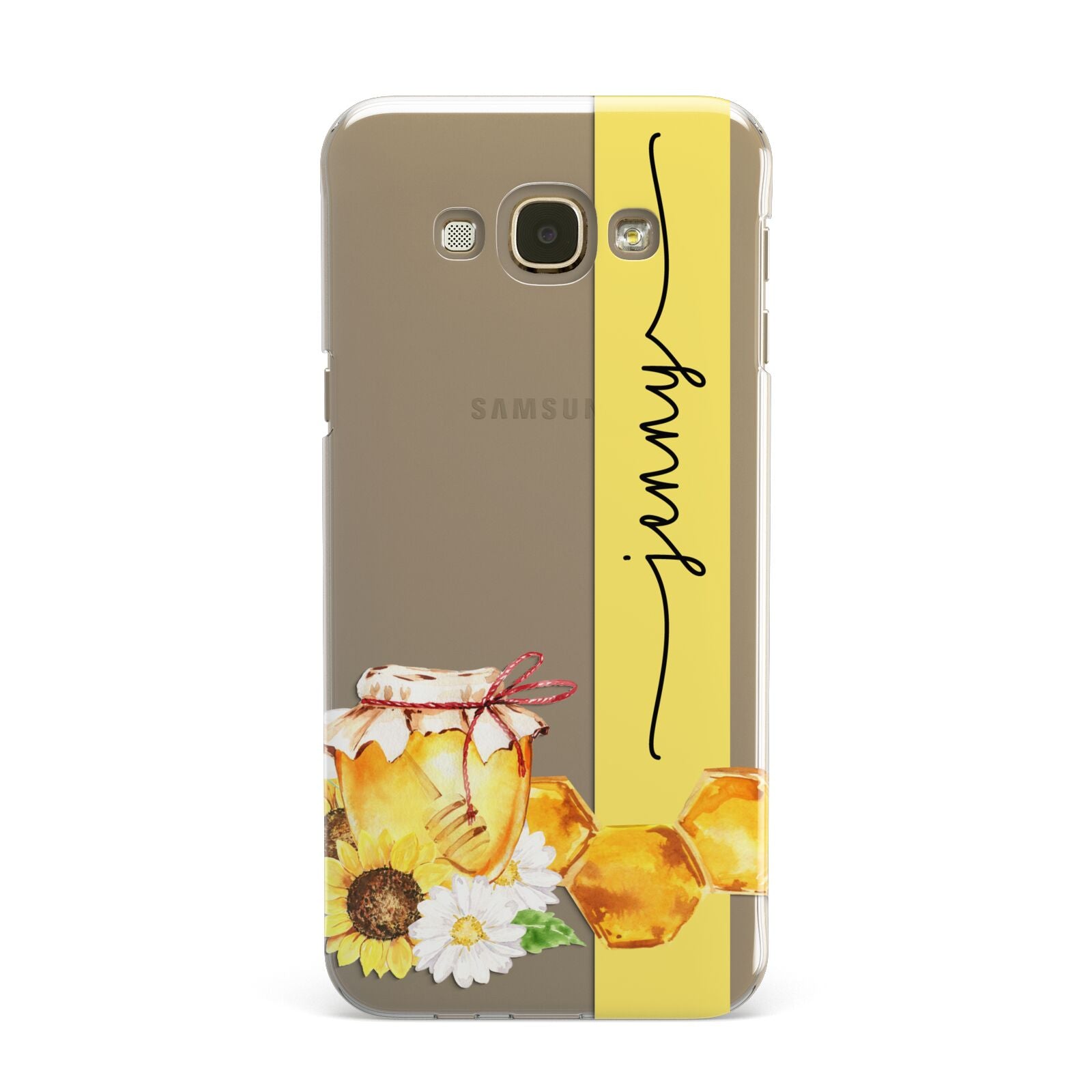 Personalised Bees Honeycomb Samsung Galaxy A8 Case