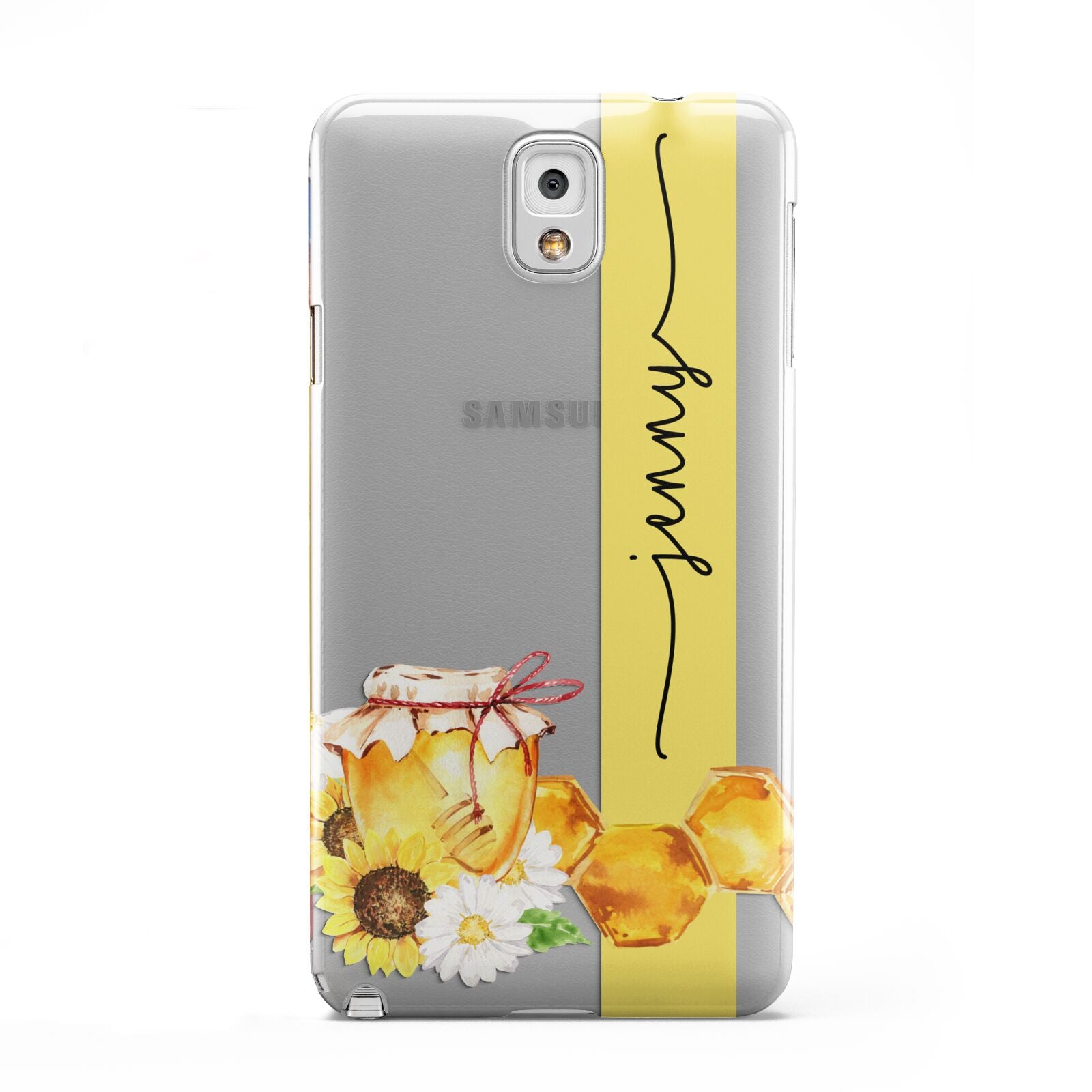 Personalised Bees Honeycomb Samsung Galaxy Note 3 Case