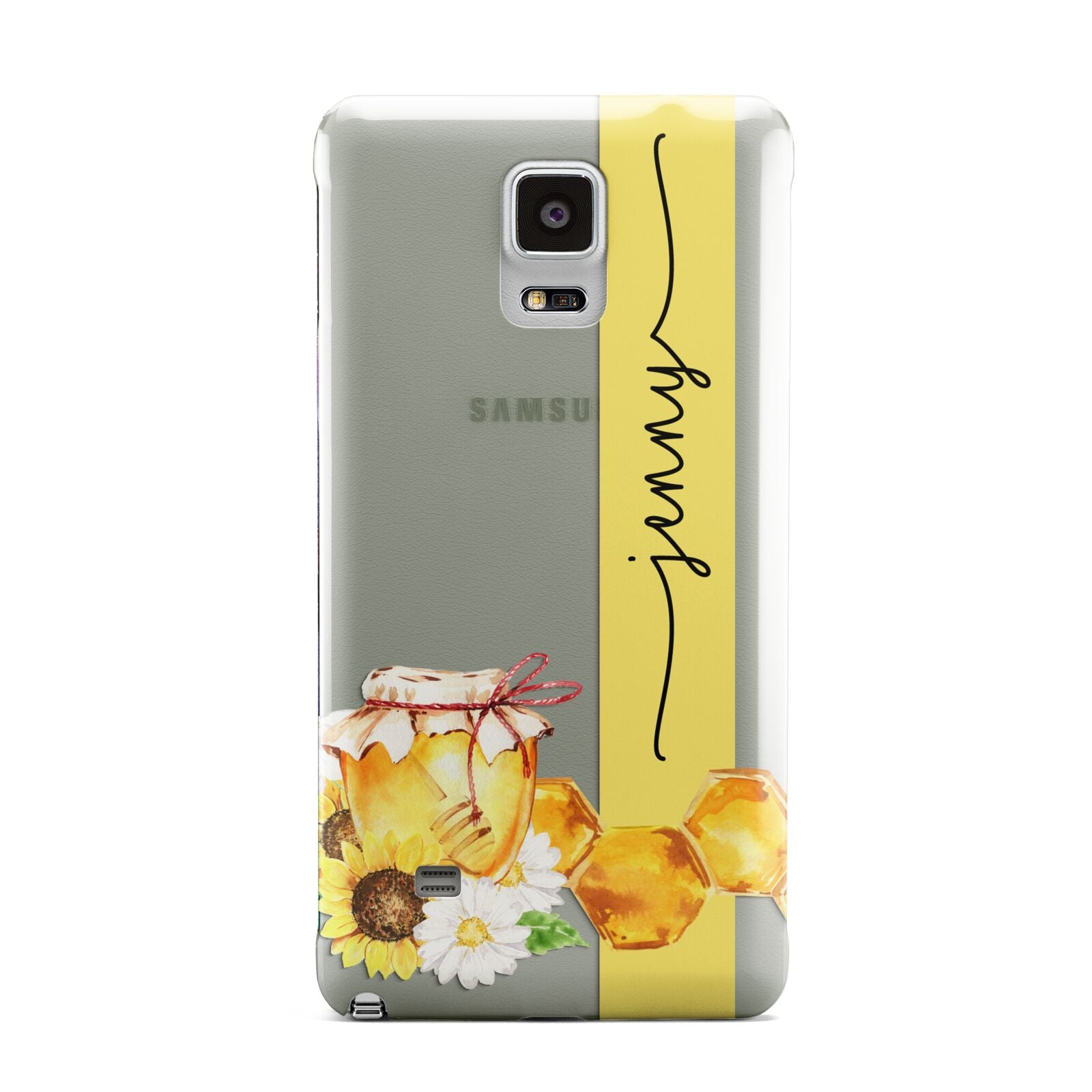 Personalised Bees Honeycomb Samsung Galaxy Note 4 Case