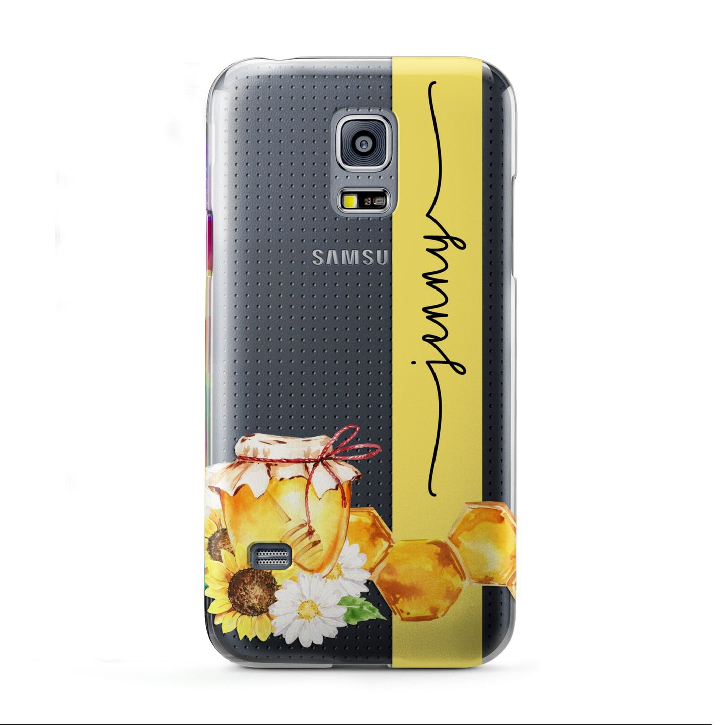 Personalised Bees Honeycomb Samsung Galaxy S5 Mini Case