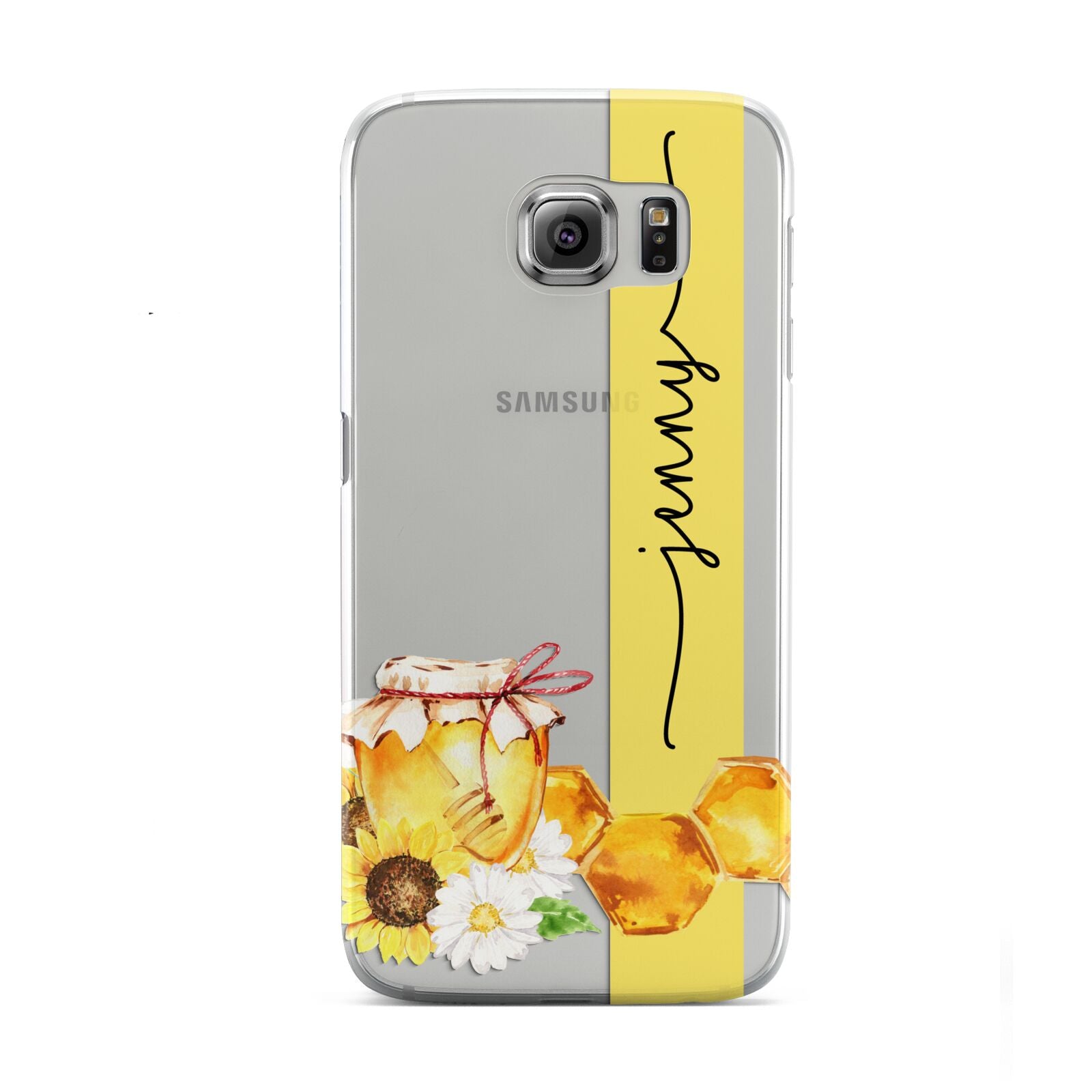 Personalised Bees Honeycomb Samsung Galaxy S6 Case