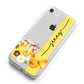 Personalised Bees Honeycomb iPhone 8 Bumper Case on Silver iPhone Alternative Image