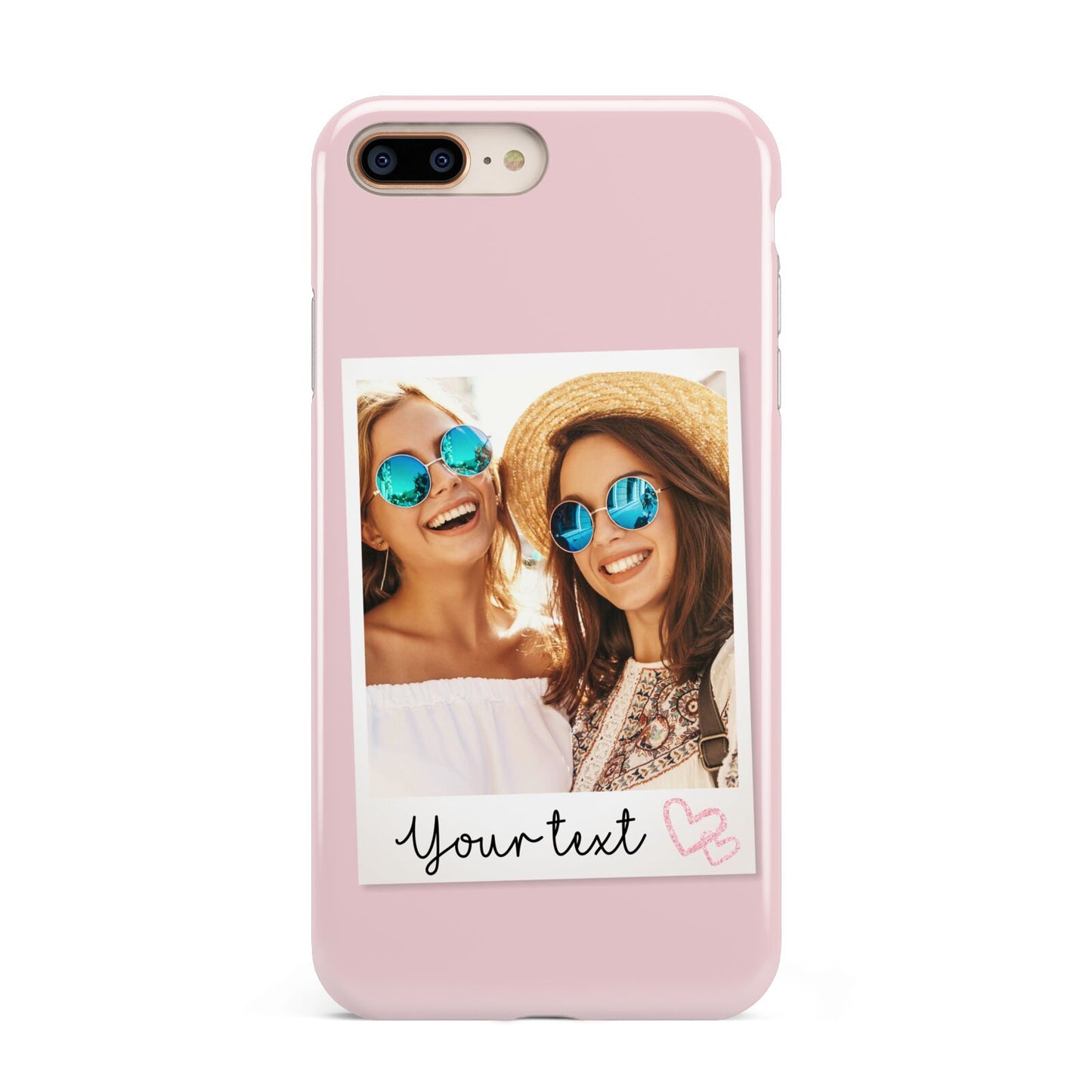 Personalised Best Friend Photo Apple iPhone 7 8 Plus 3D Tough Case