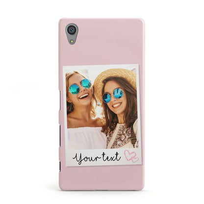 Personalised Best Friend Photo Sony Xperia Case