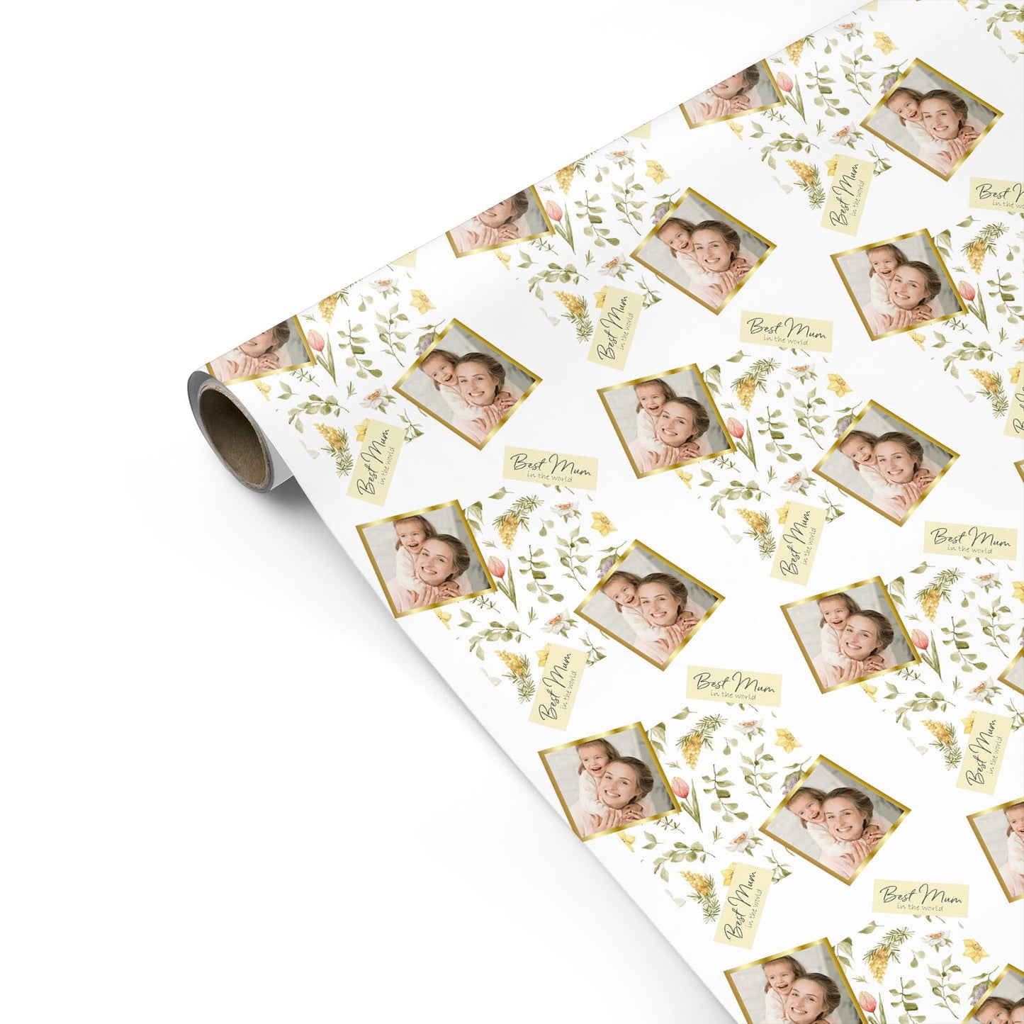 Personalised Best Mum Personalised Gift Wrap