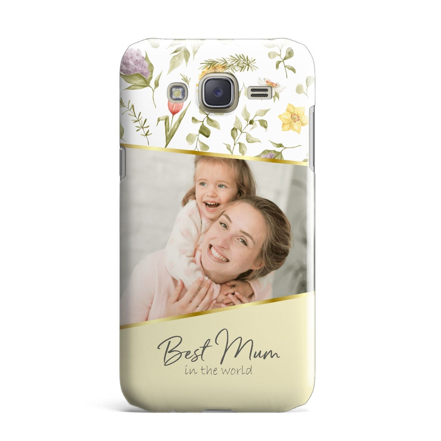 Personalised Best Mum Samsung Galaxy J7 Case