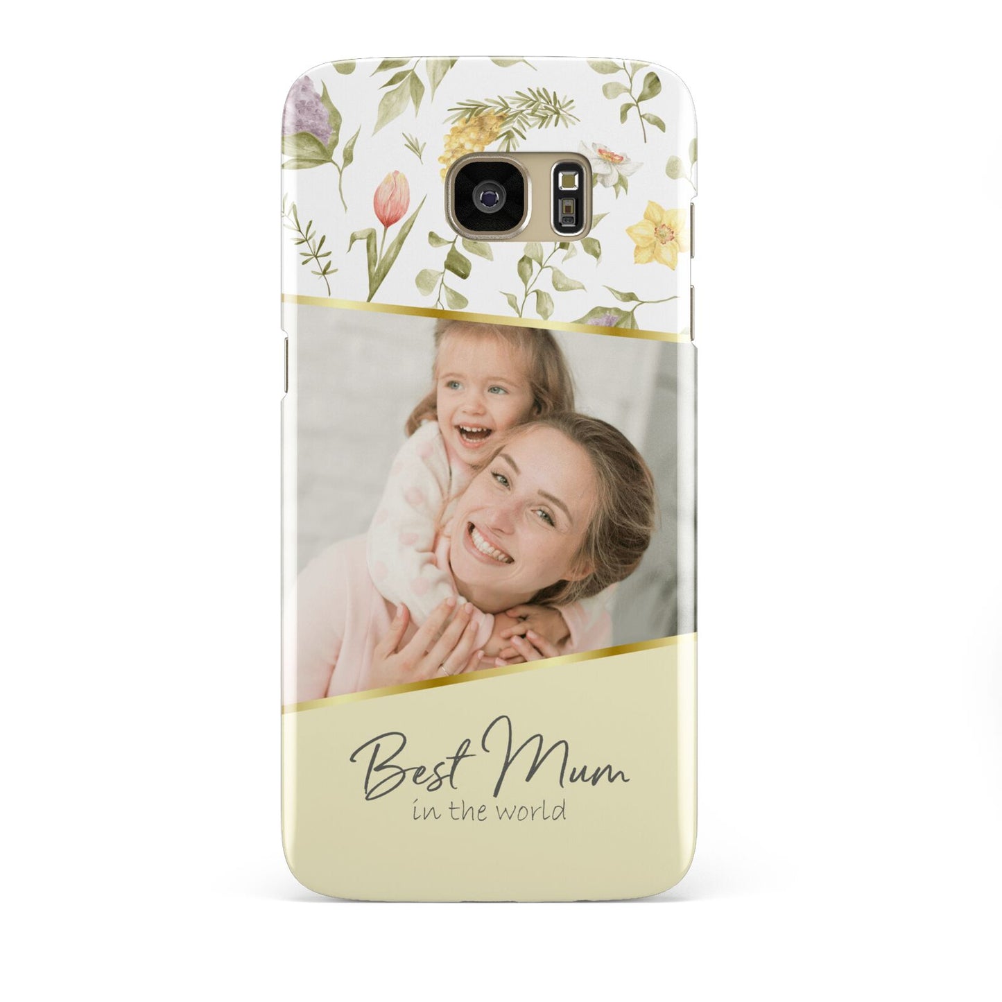 Personalised Best Mum Samsung Galaxy S7 Edge Case