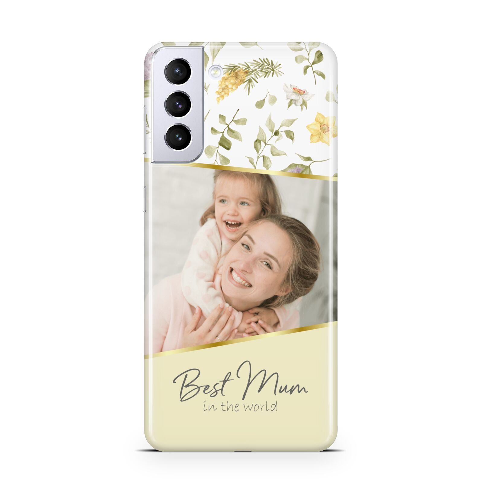 Personalised Best Mum Samsung S21 Plus Case