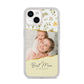 Personalised Best Mum iPhone 14 Clear Tough Case Starlight