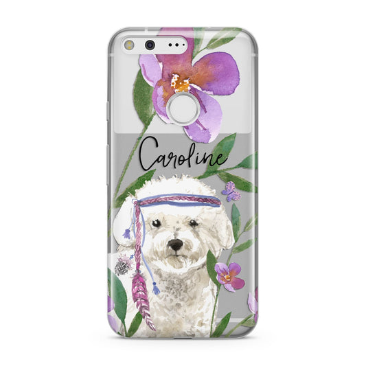 Personalised Bichon Frise Google Pixel Case