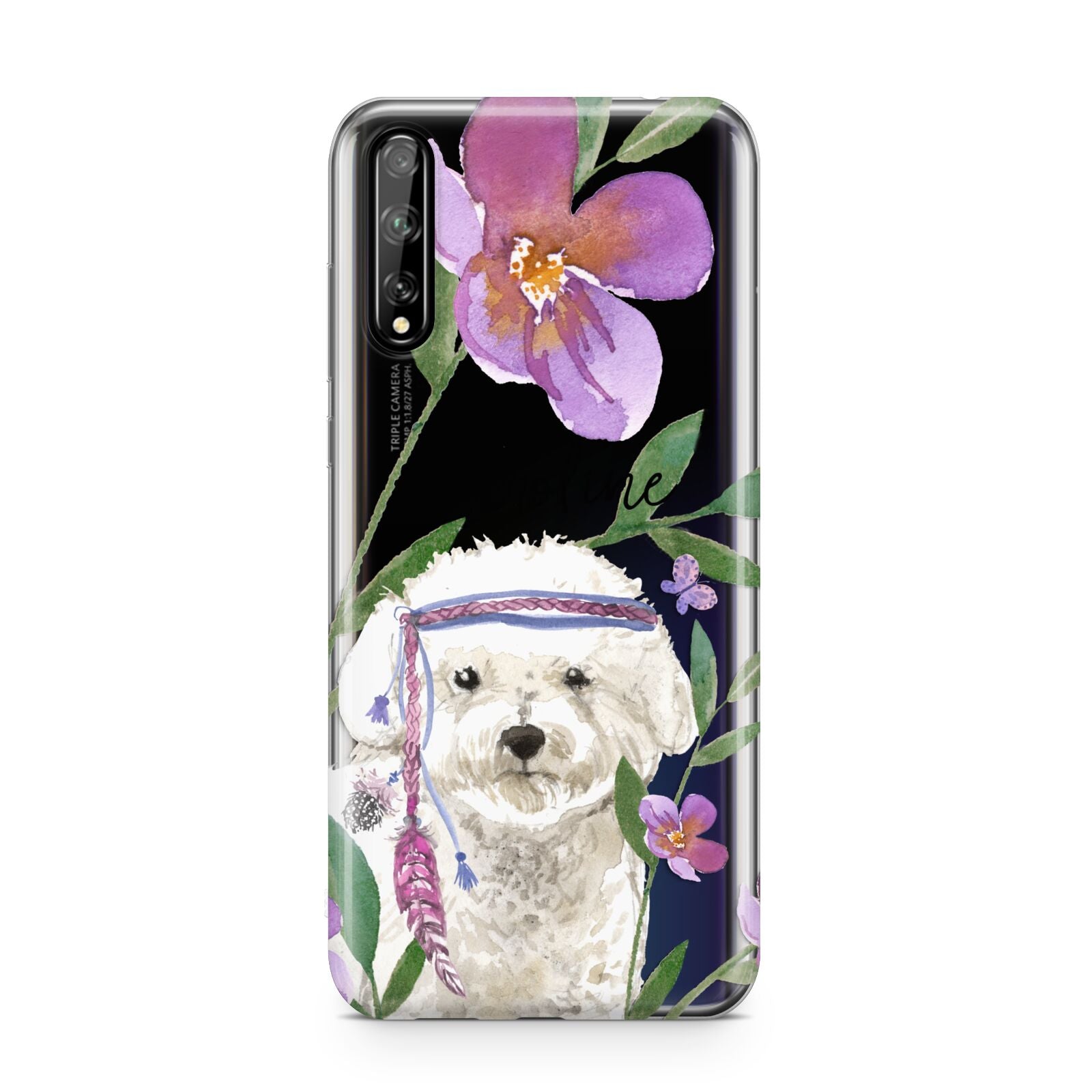 Personalised Bichon Frise Huawei Enjoy 10s Phone Case