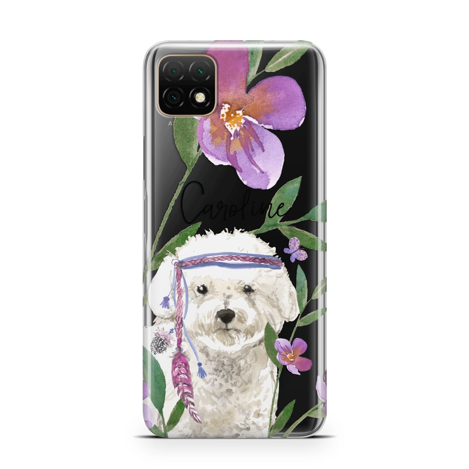 Personalised Bichon Frise Huawei Enjoy 20 Phone Case