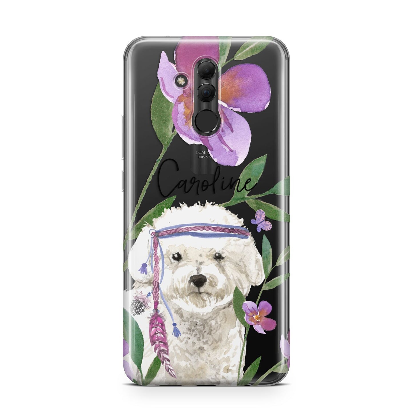 Personalised Bichon Frise Huawei Mate 20 Lite