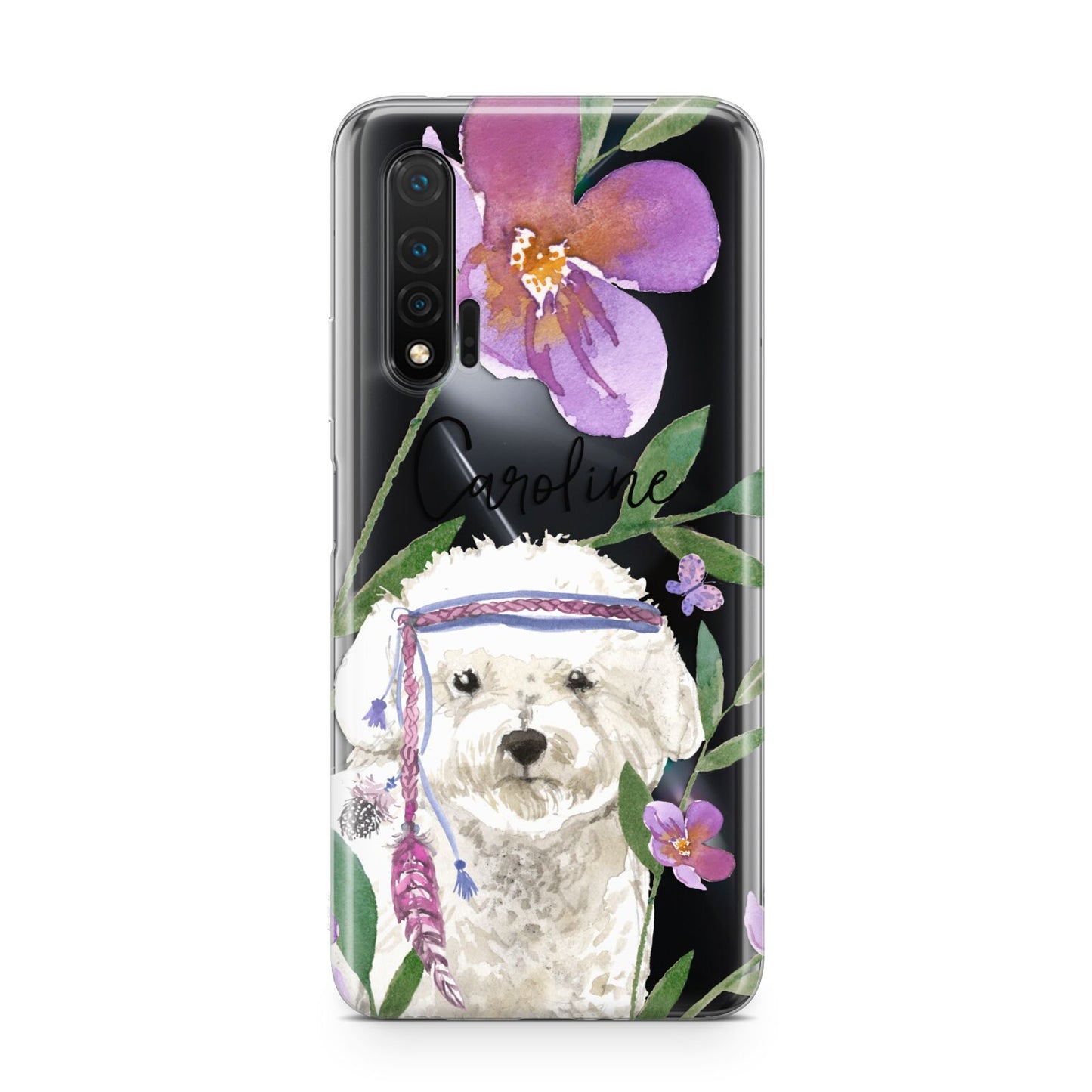 Personalised Bichon Frise Huawei Nova 6 Phone Case