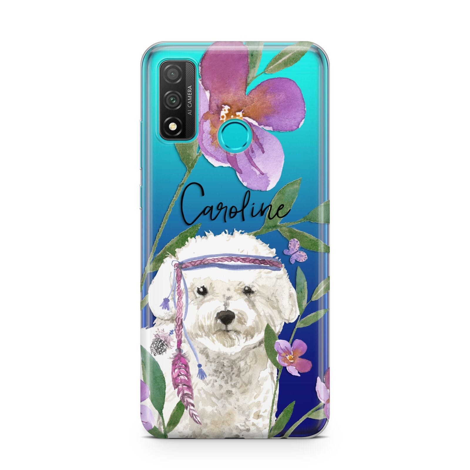 Personalised Bichon Frise Huawei P Smart 2020