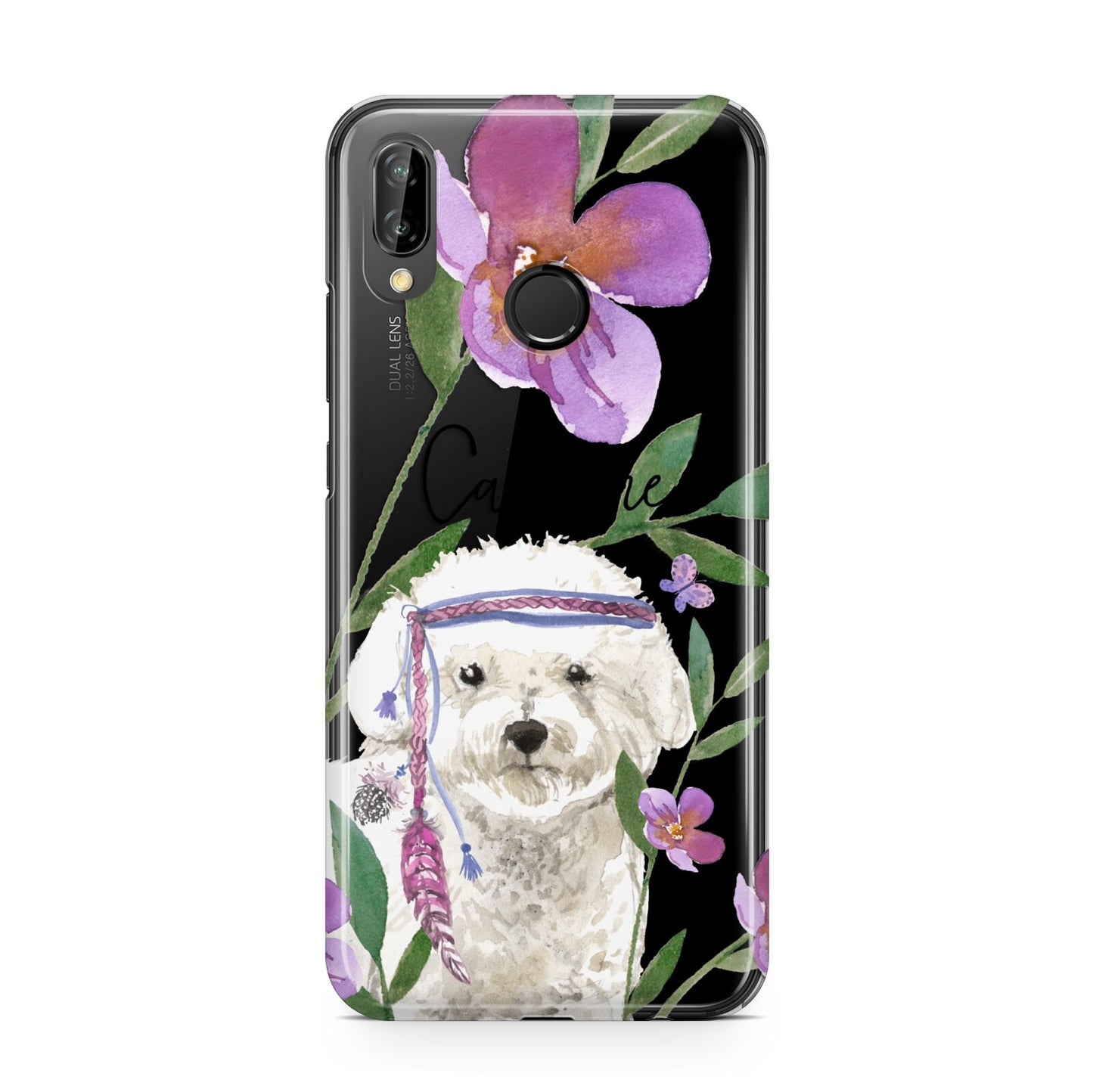 Personalised Bichon Frise Huawei P20 Lite Phone Case