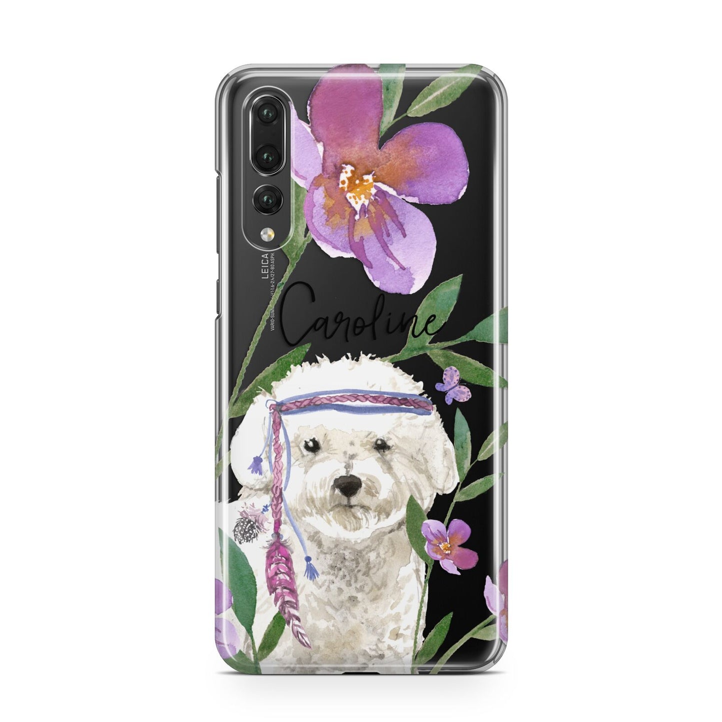 Personalised Bichon Frise Huawei P20 Pro Phone Case