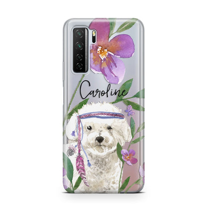 Personalised Bichon Frise Huawei P40 Lite 5G Phone Case