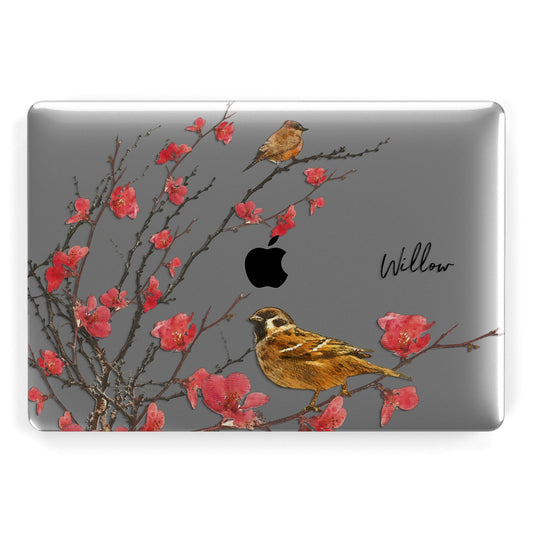 Personalised Birds Apple MacBook Case