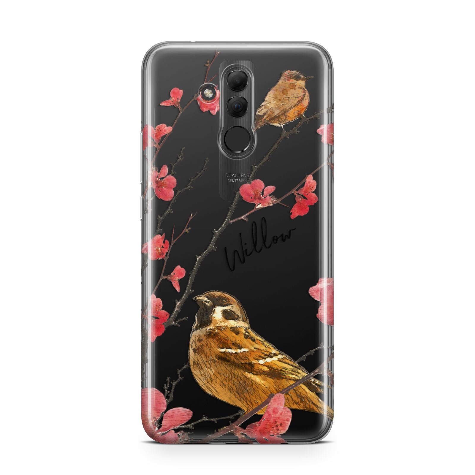 Personalised Birds Huawei Mate 20 Lite