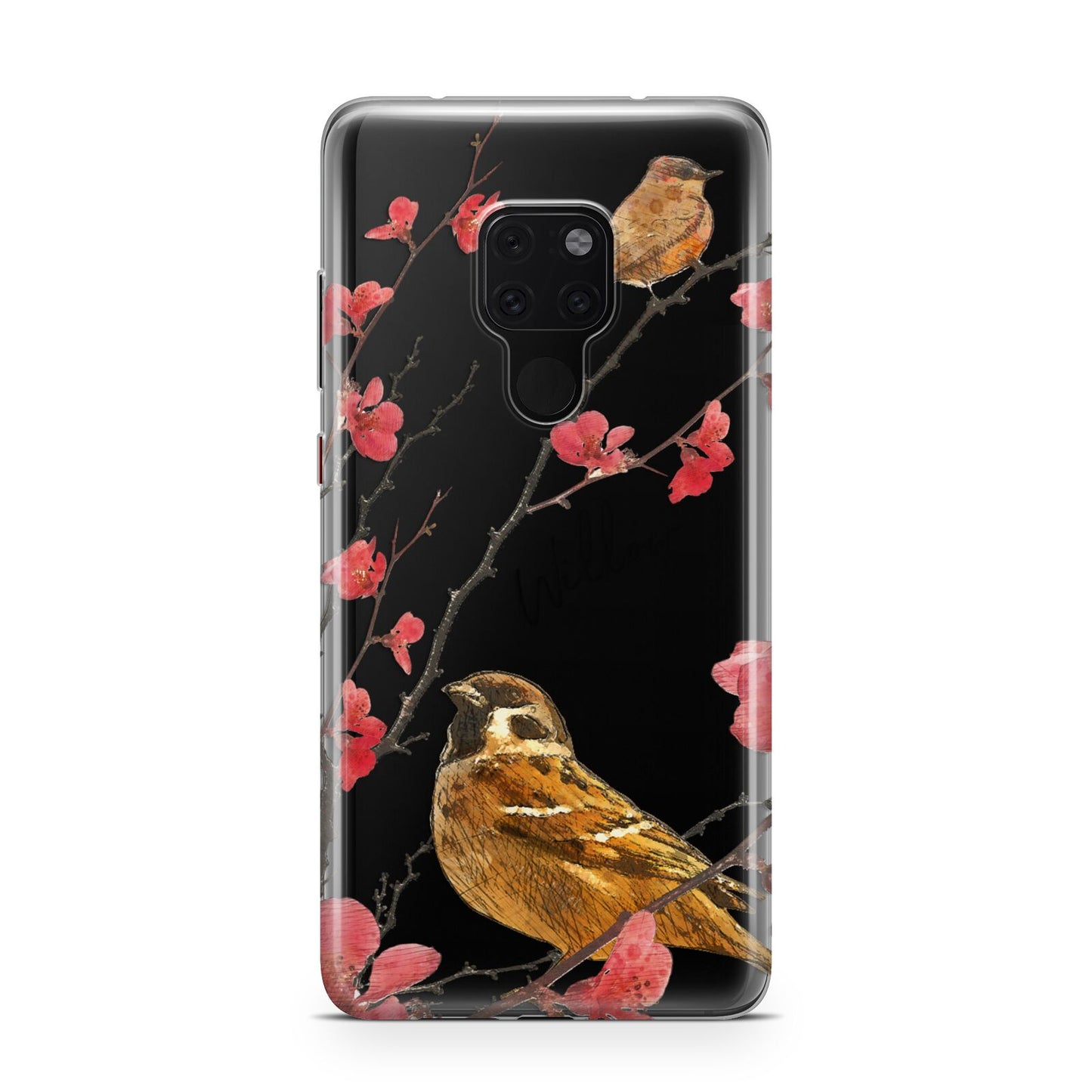 Personalised Birds Huawei Mate 20 Phone Case