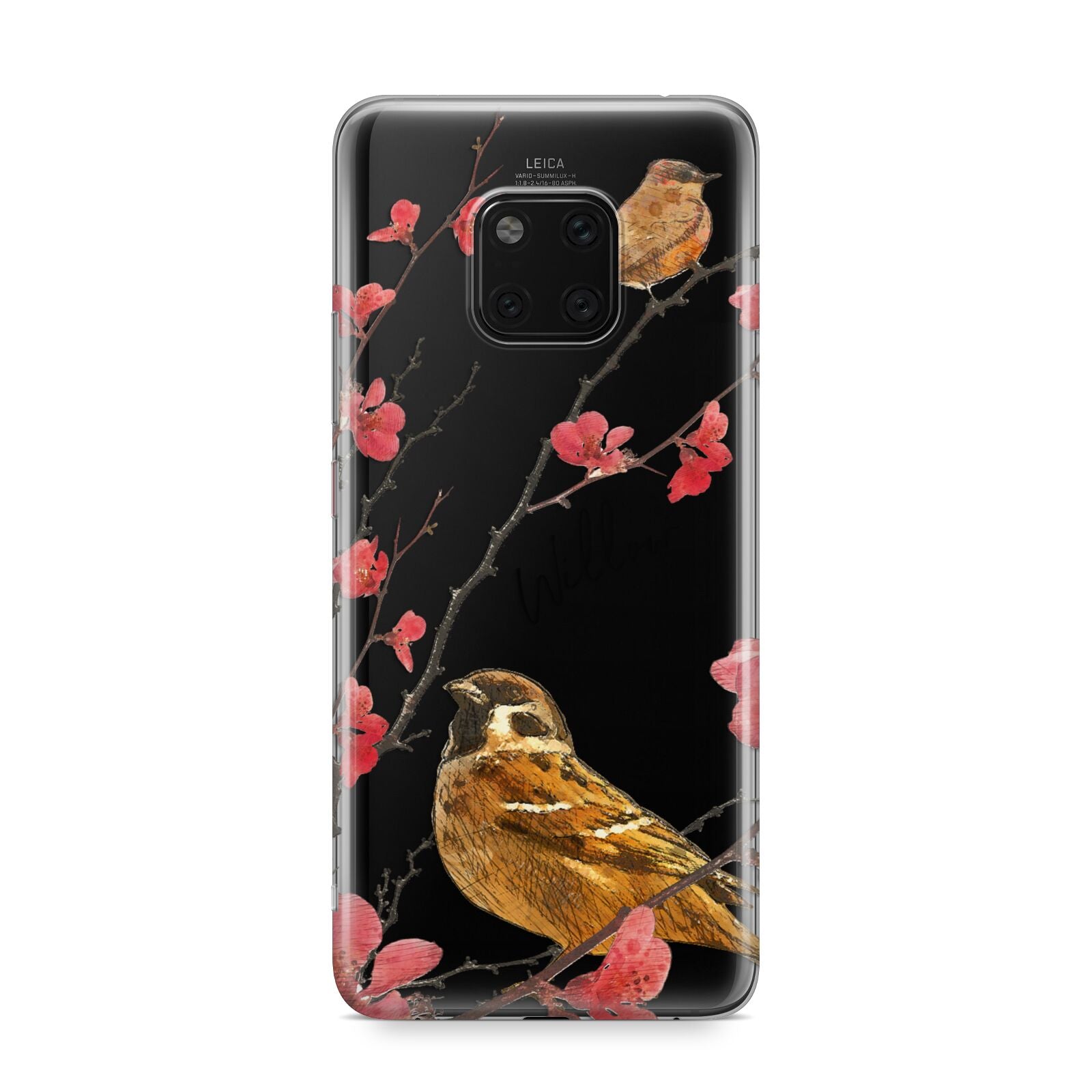 Personalised Birds Huawei Mate 20 Pro Phone Case