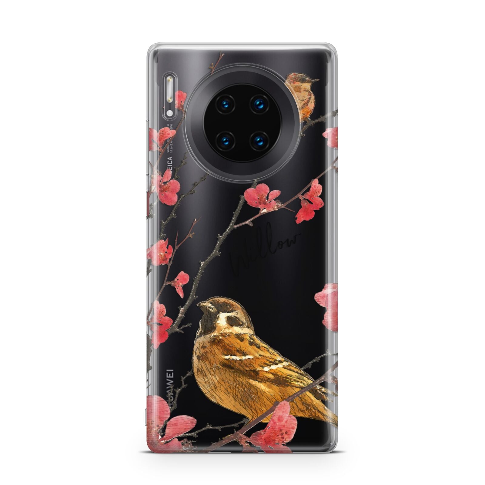 Personalised Birds Huawei Mate 30 Pro Phone Case