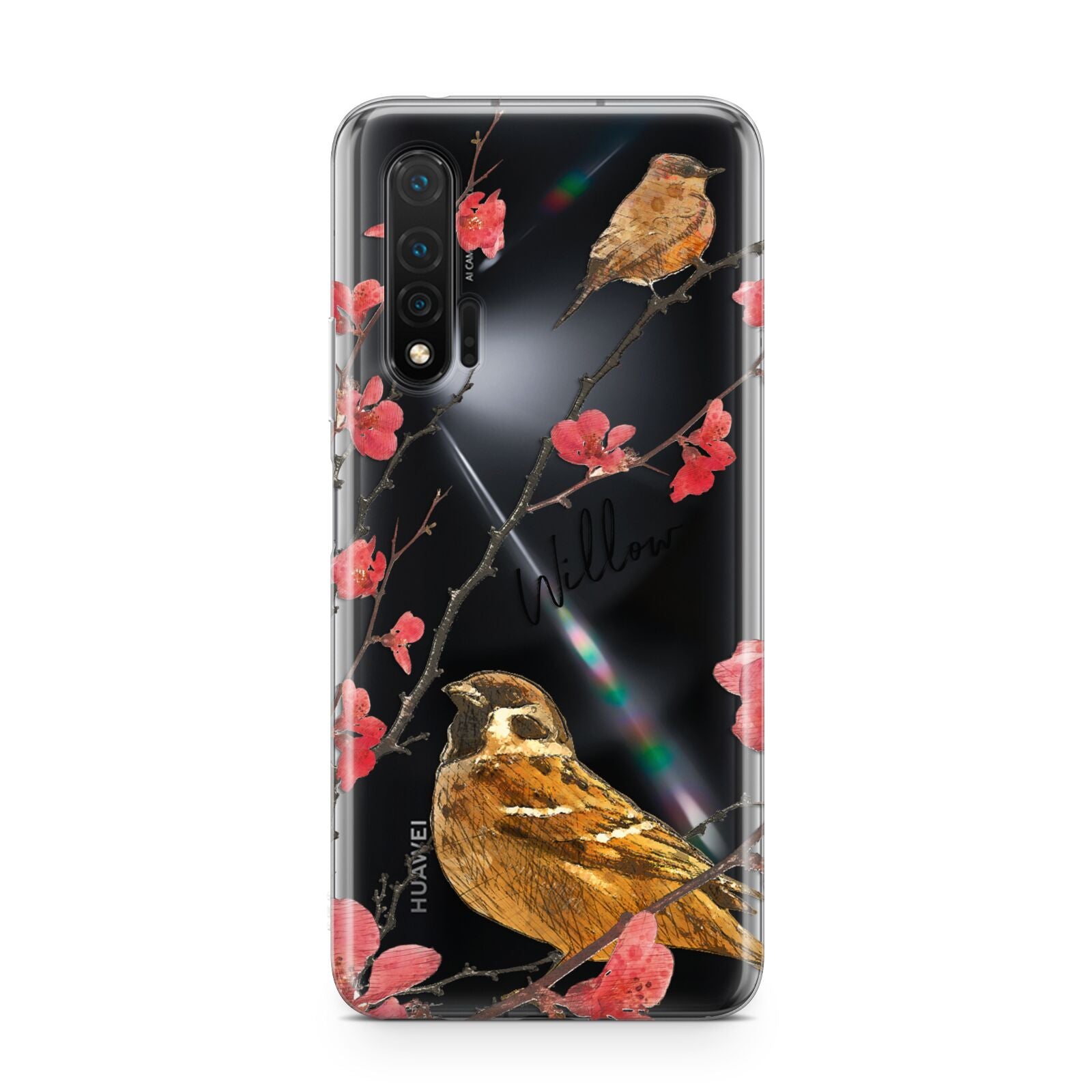 Personalised Birds Huawei Nova 6 Phone Case