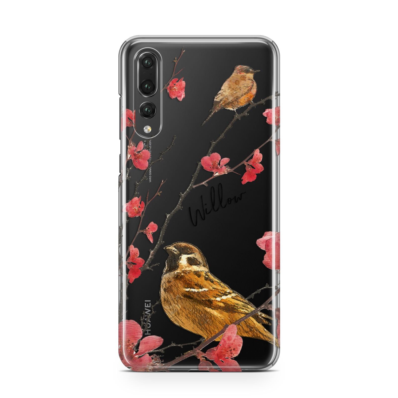 Personalised Birds Huawei P20 Pro Phone Case