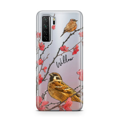 Personalised Birds Huawei P40 Lite 5G Phone Case