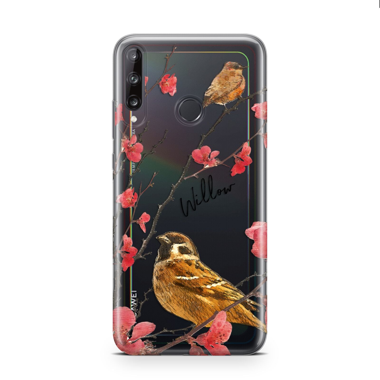 Personalised Birds Huawei P40 Lite E Phone Case