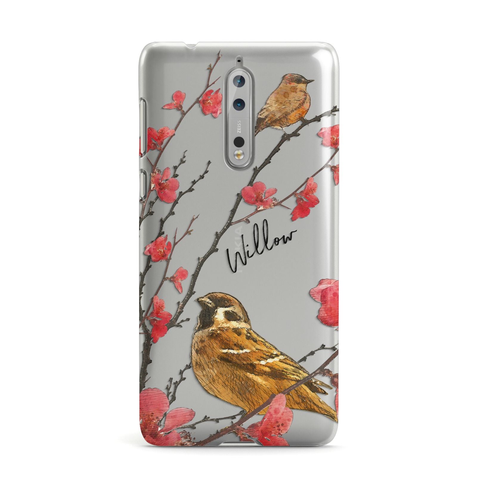 Personalised Birds Nokia Case