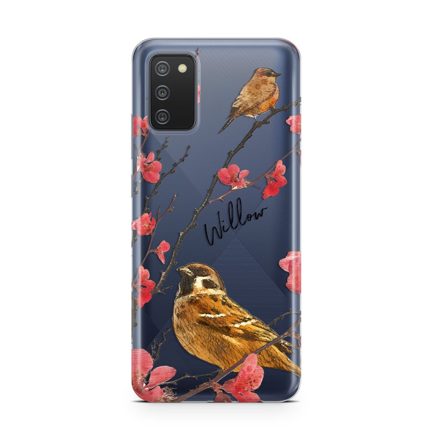 Personalised Birds Samsung A02s Case