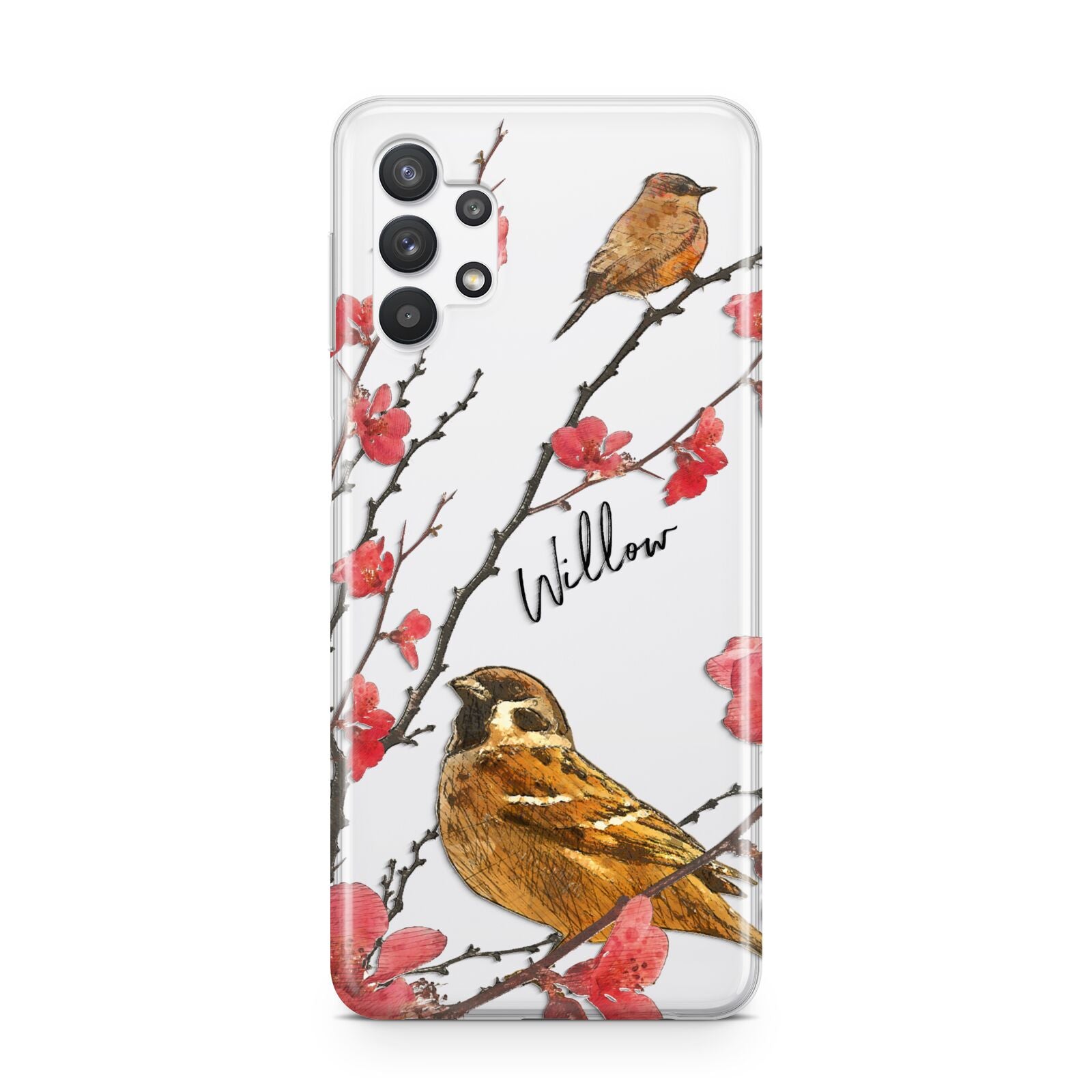 Personalised Birds Samsung A32 5G Case