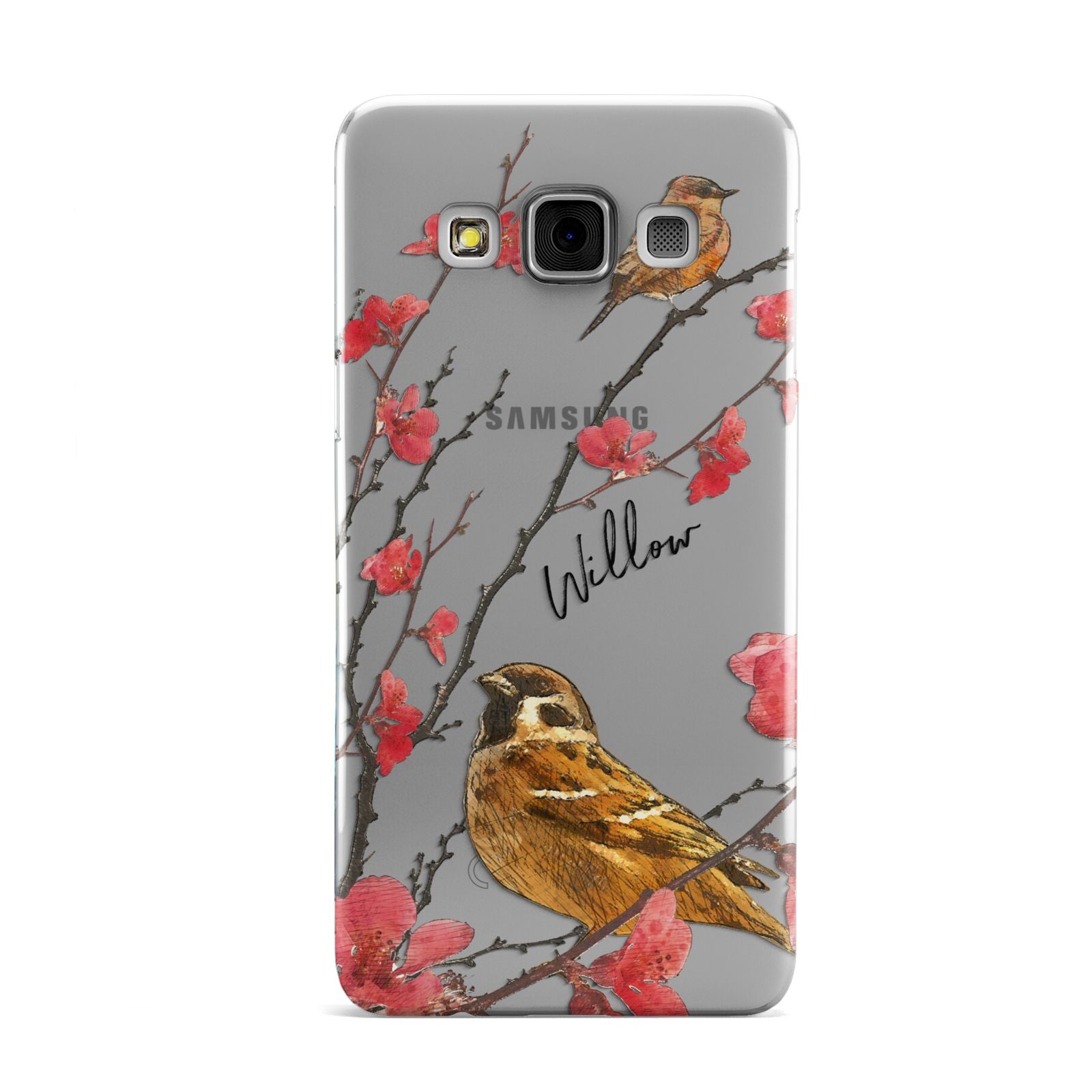 Personalised Birds Samsung Galaxy A3 Case