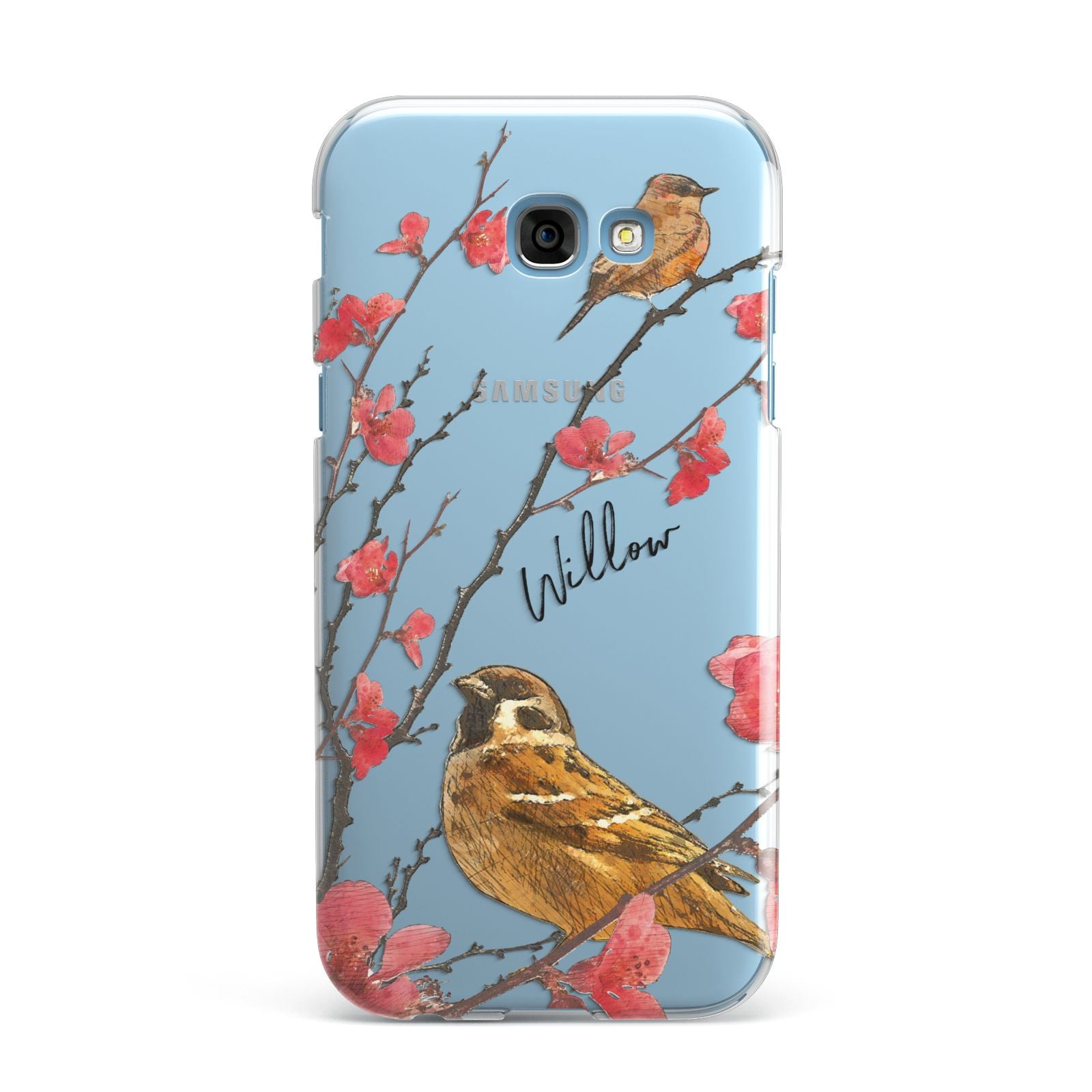 Personalised Birds Samsung Galaxy A7 2017 Case