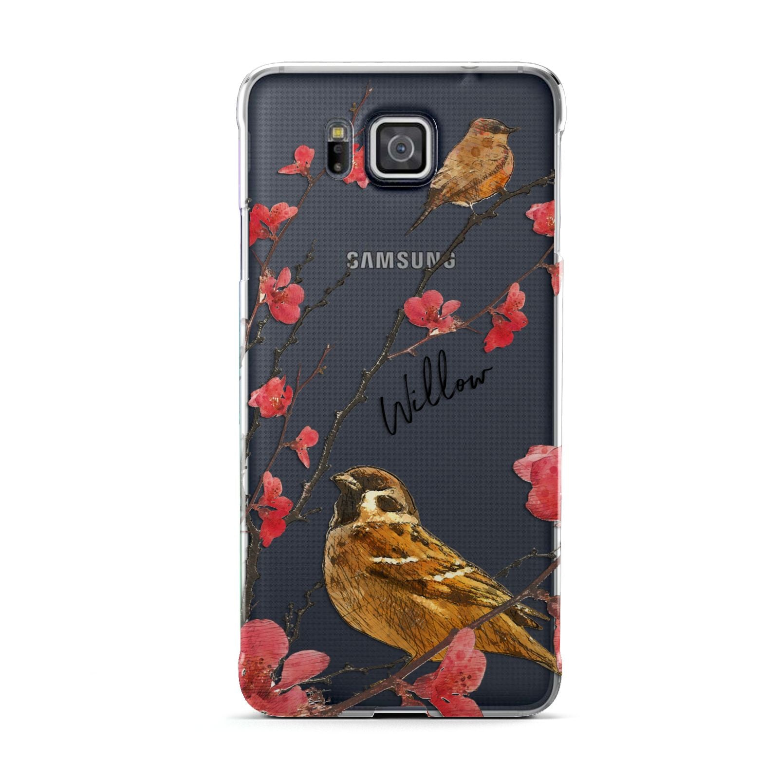 Personalised Birds Samsung Galaxy Alpha Case