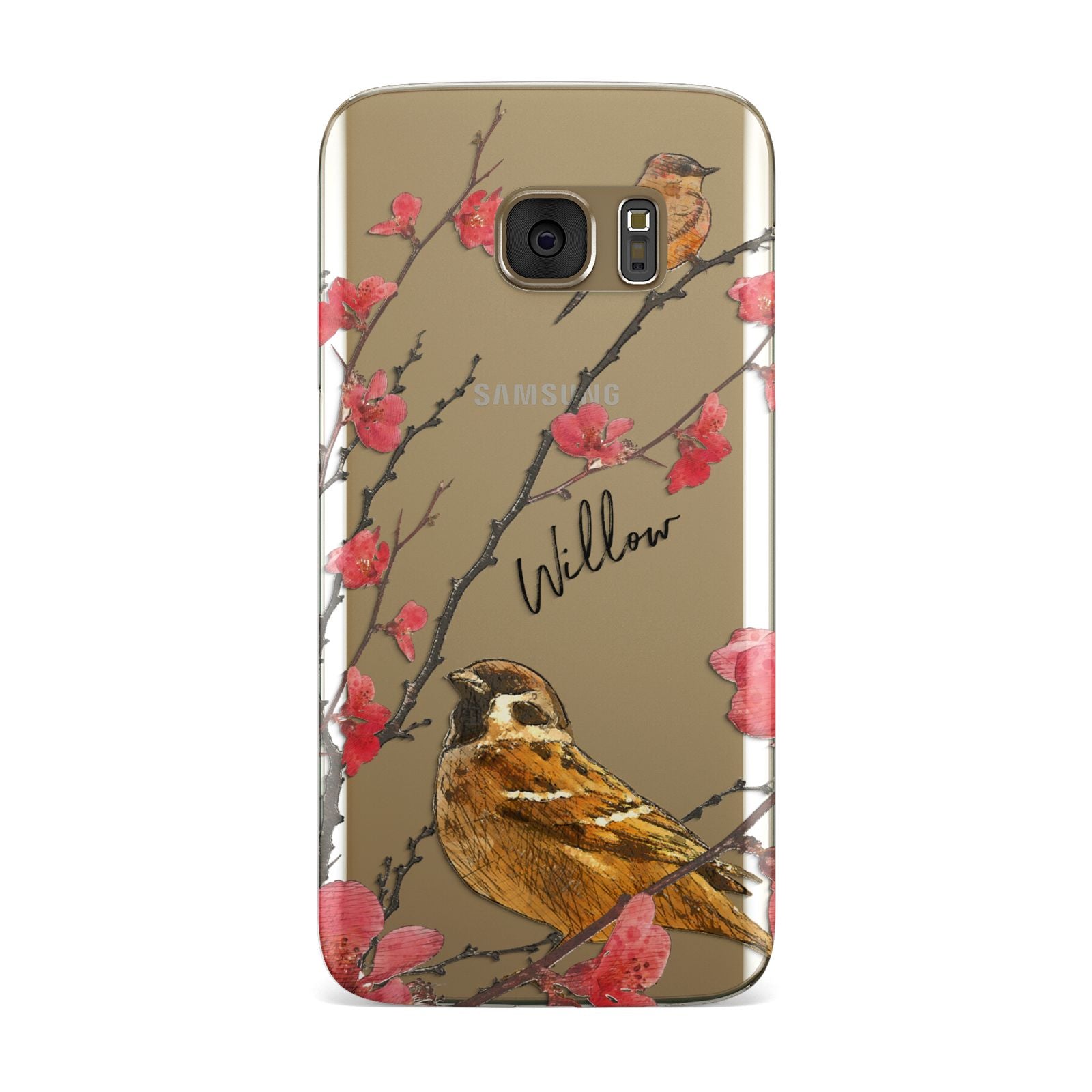 Personalised Birds Samsung Galaxy Case