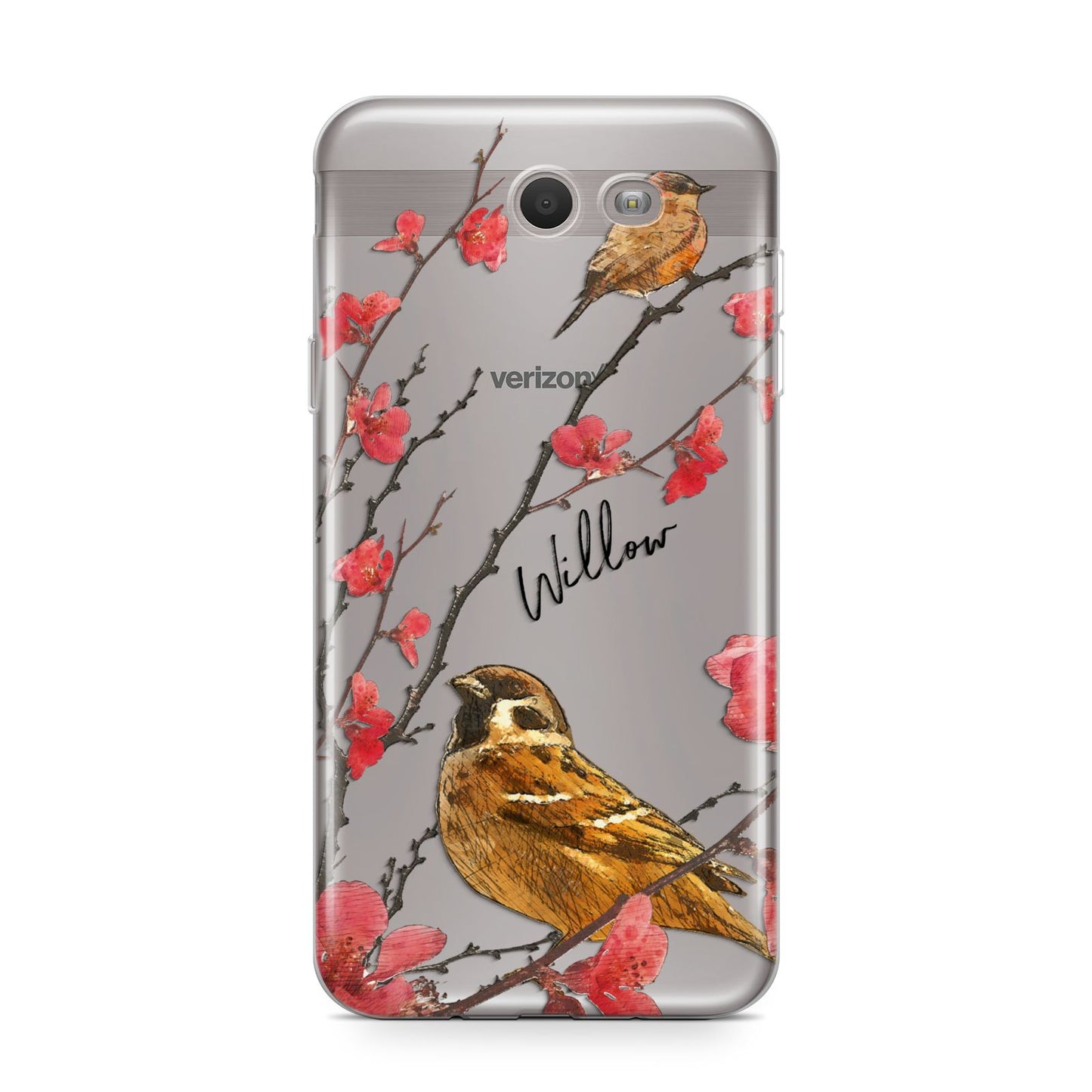 Personalised Birds Samsung Galaxy J7 2017 Case