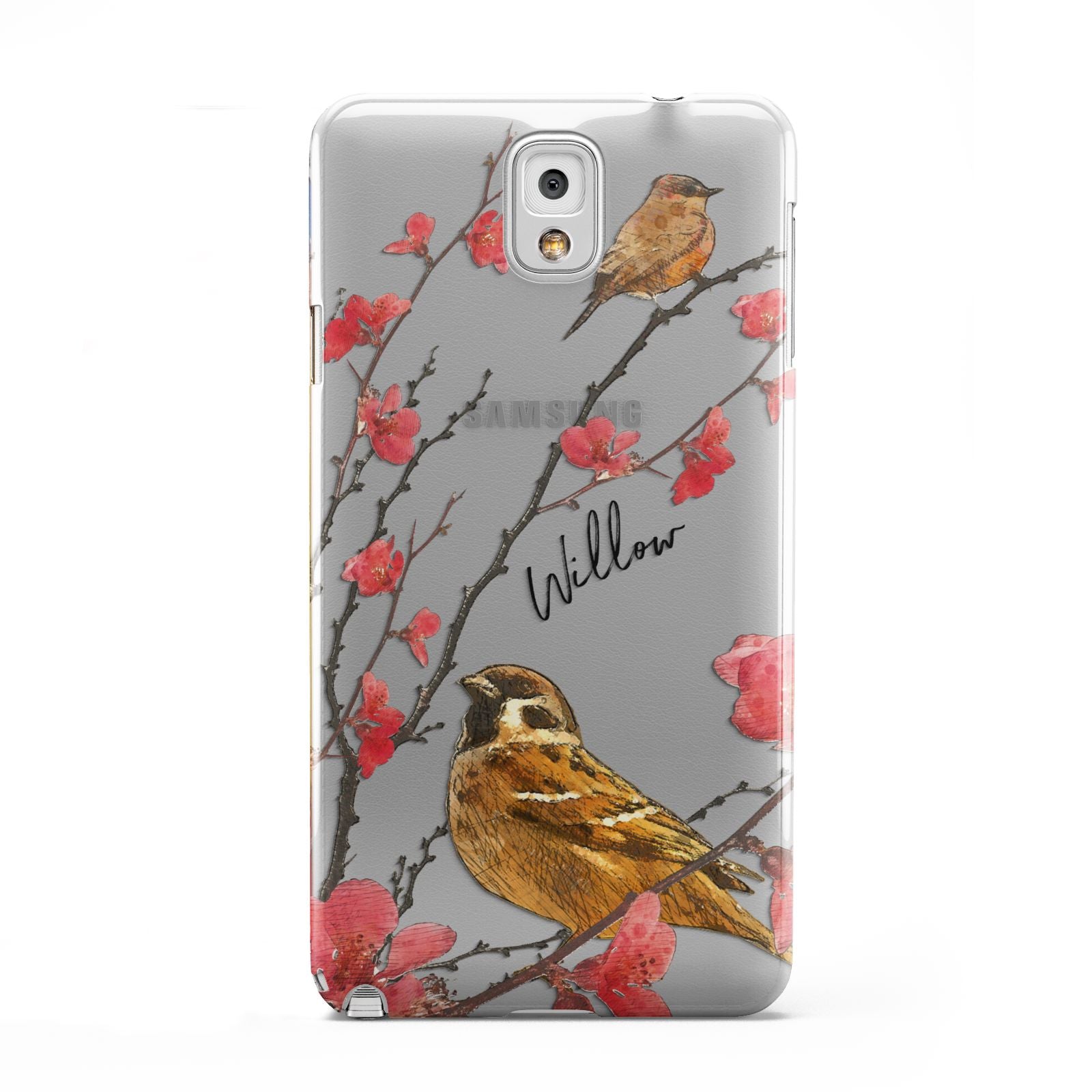 Personalised Birds Samsung Galaxy Note 3 Case