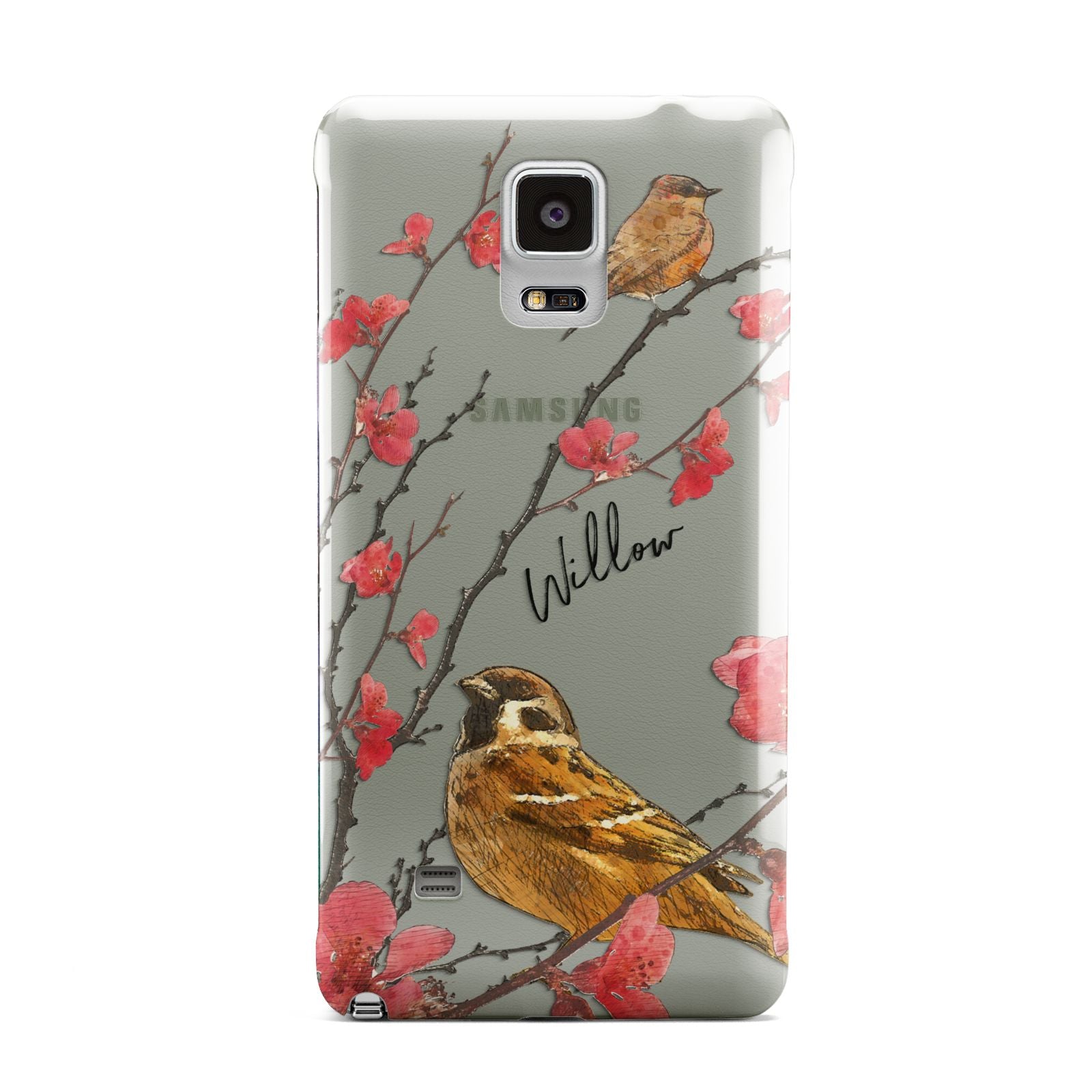 Personalised Birds Samsung Galaxy Note 4 Case