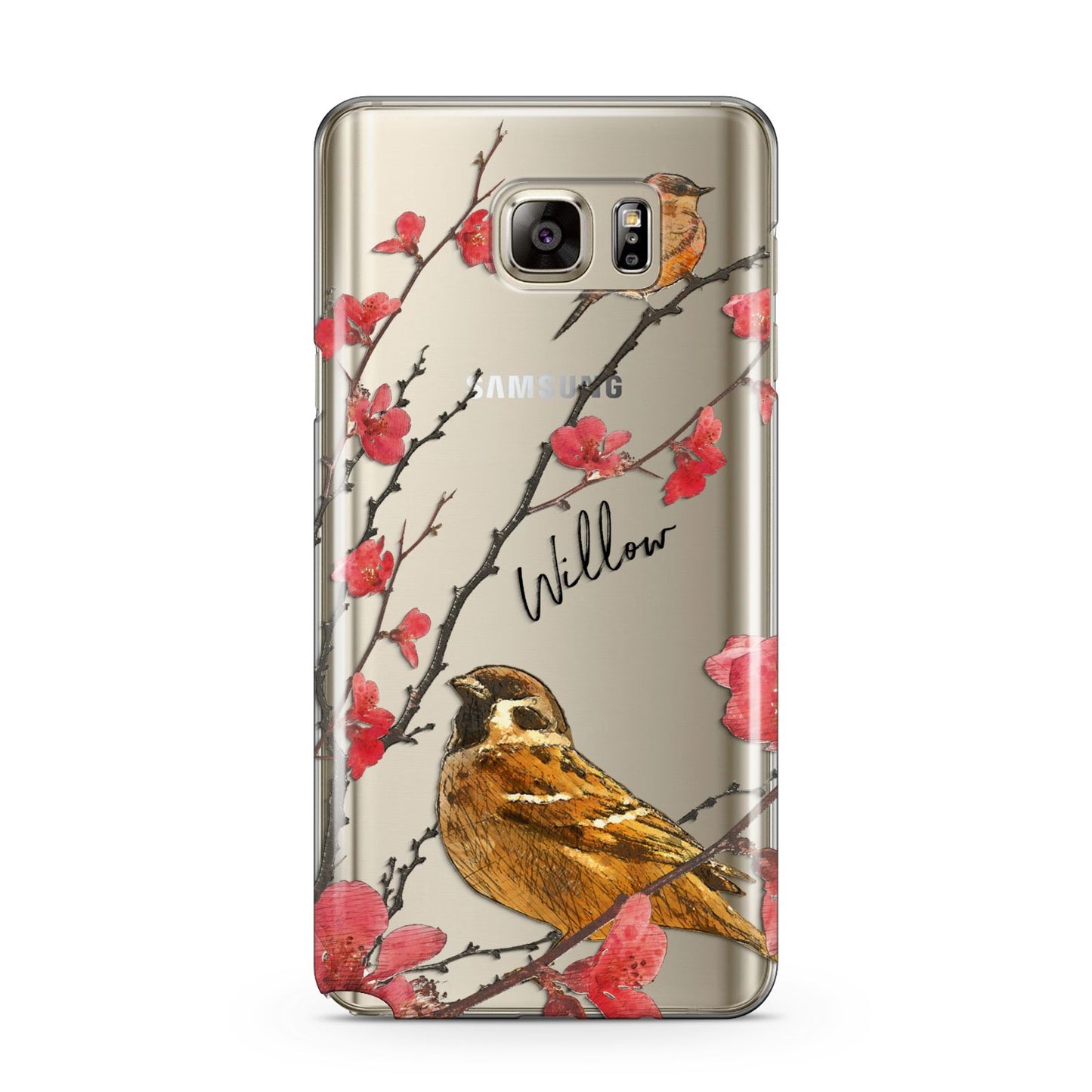 Personalised Birds Samsung Galaxy Note 5 Case