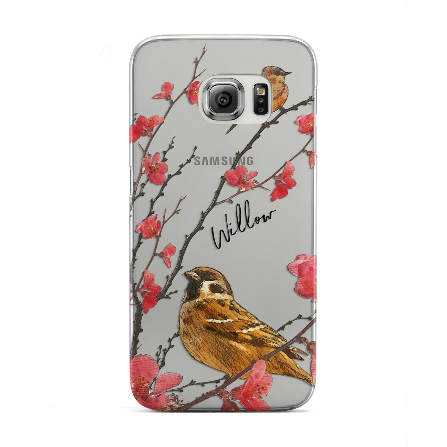 Personalised Birds Samsung Galaxy S6 Edge Case